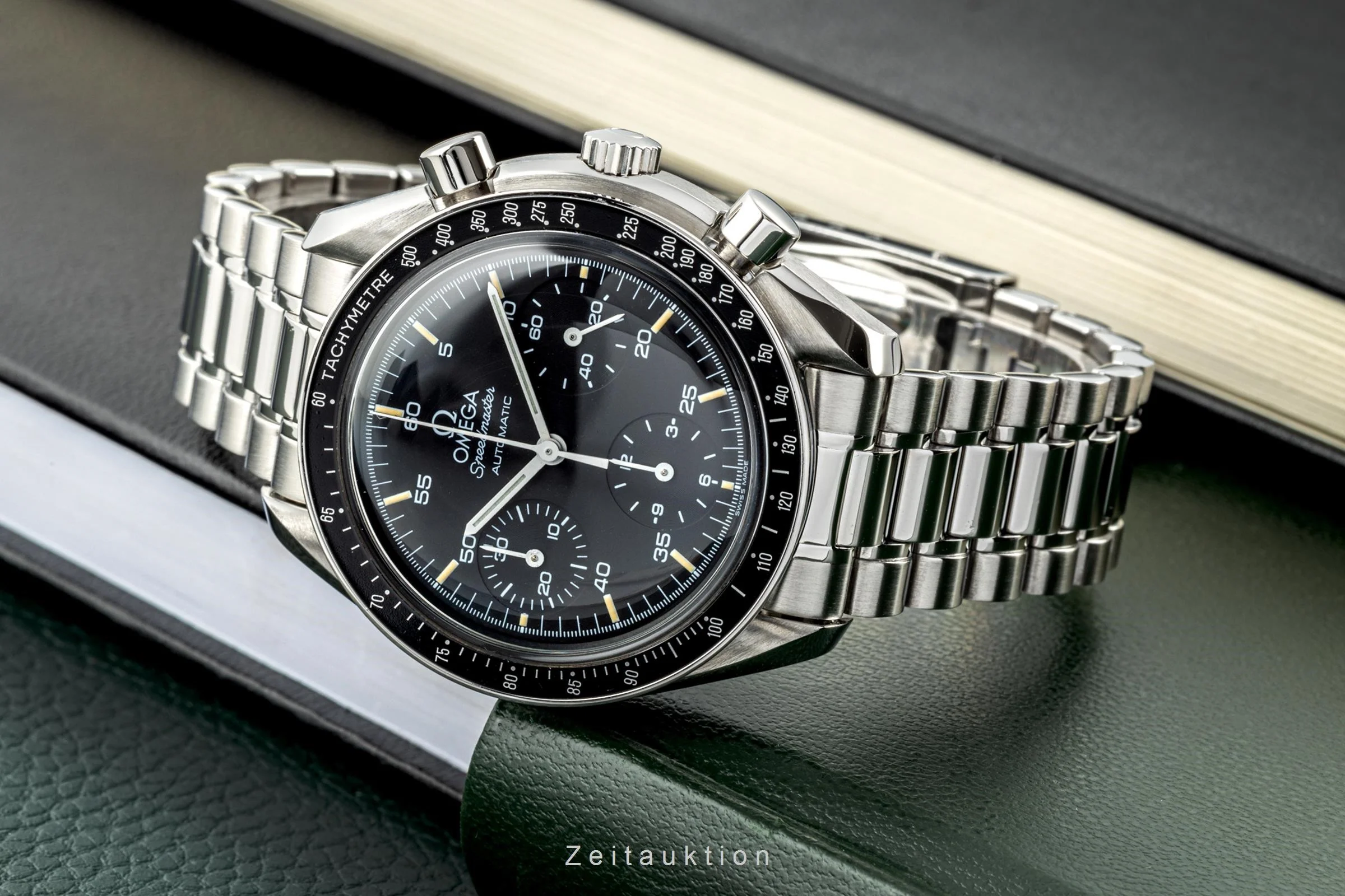 Omega Speedmaster chronograph steel automatic men's watch 175.0032.1, 175.0033.1, 3510.50.00  [2206761] - Image 2