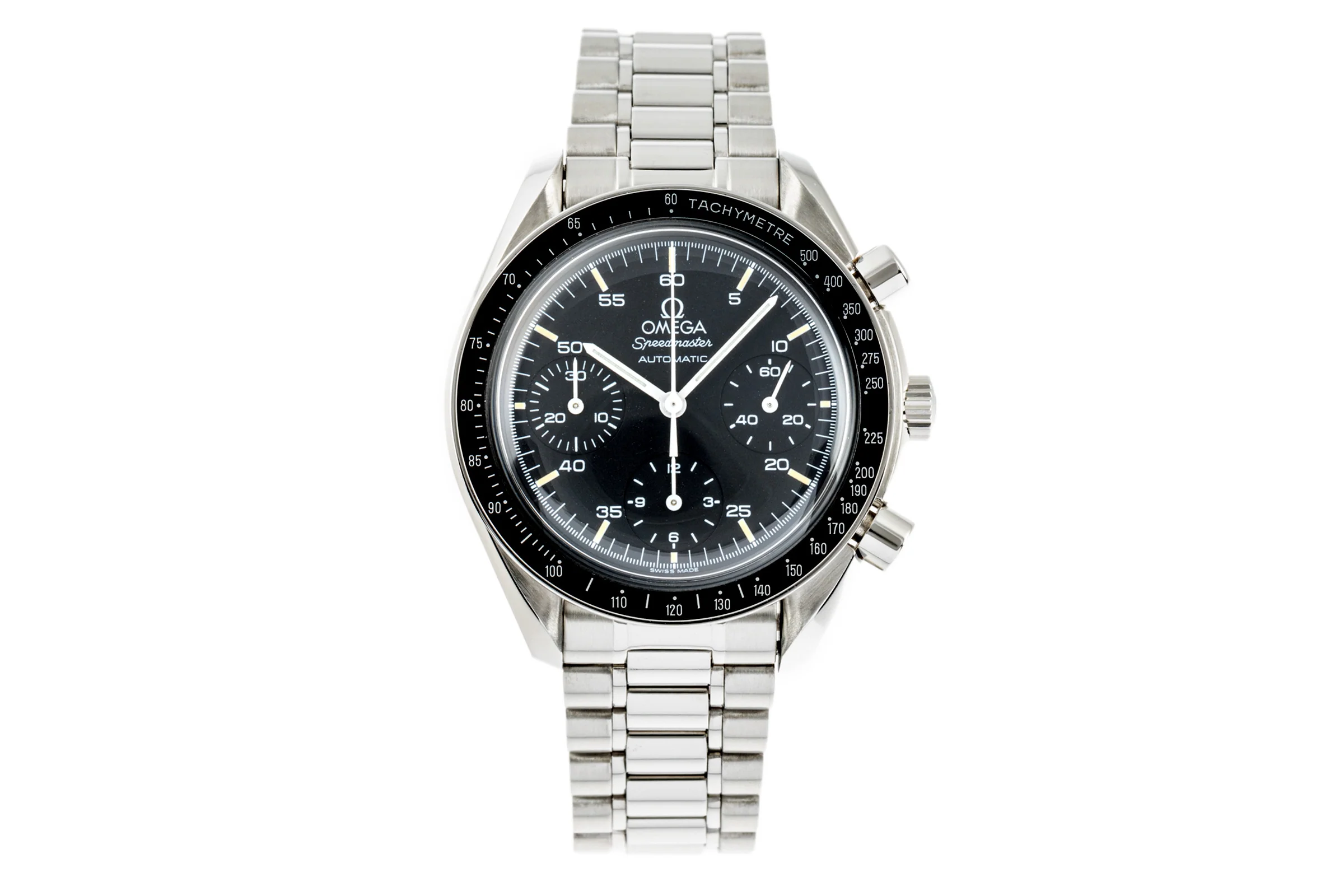 Omega Speedmaster chronograph steel automatic men's watch 175.0032.1, 175.0033.1, 3510.50.00  [2206761] - Image 4