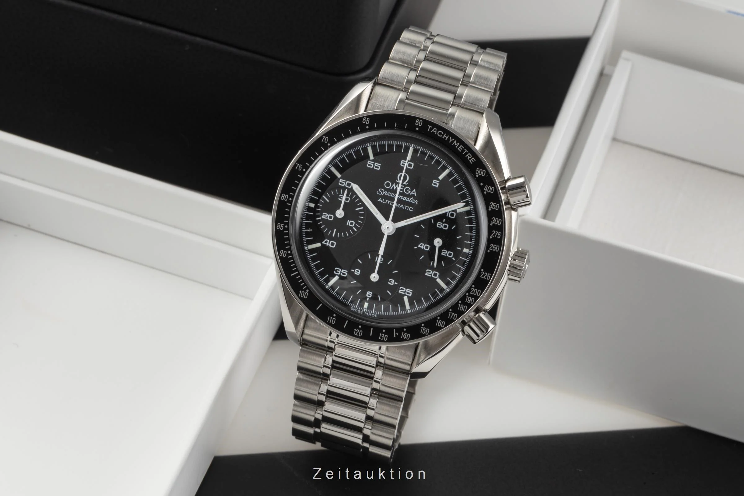 Omega Speedmaster chronograph steel automatic men's watch 175.0032.1, 3510.50.00 LP: 5900EUR  [2301231] - Image 3