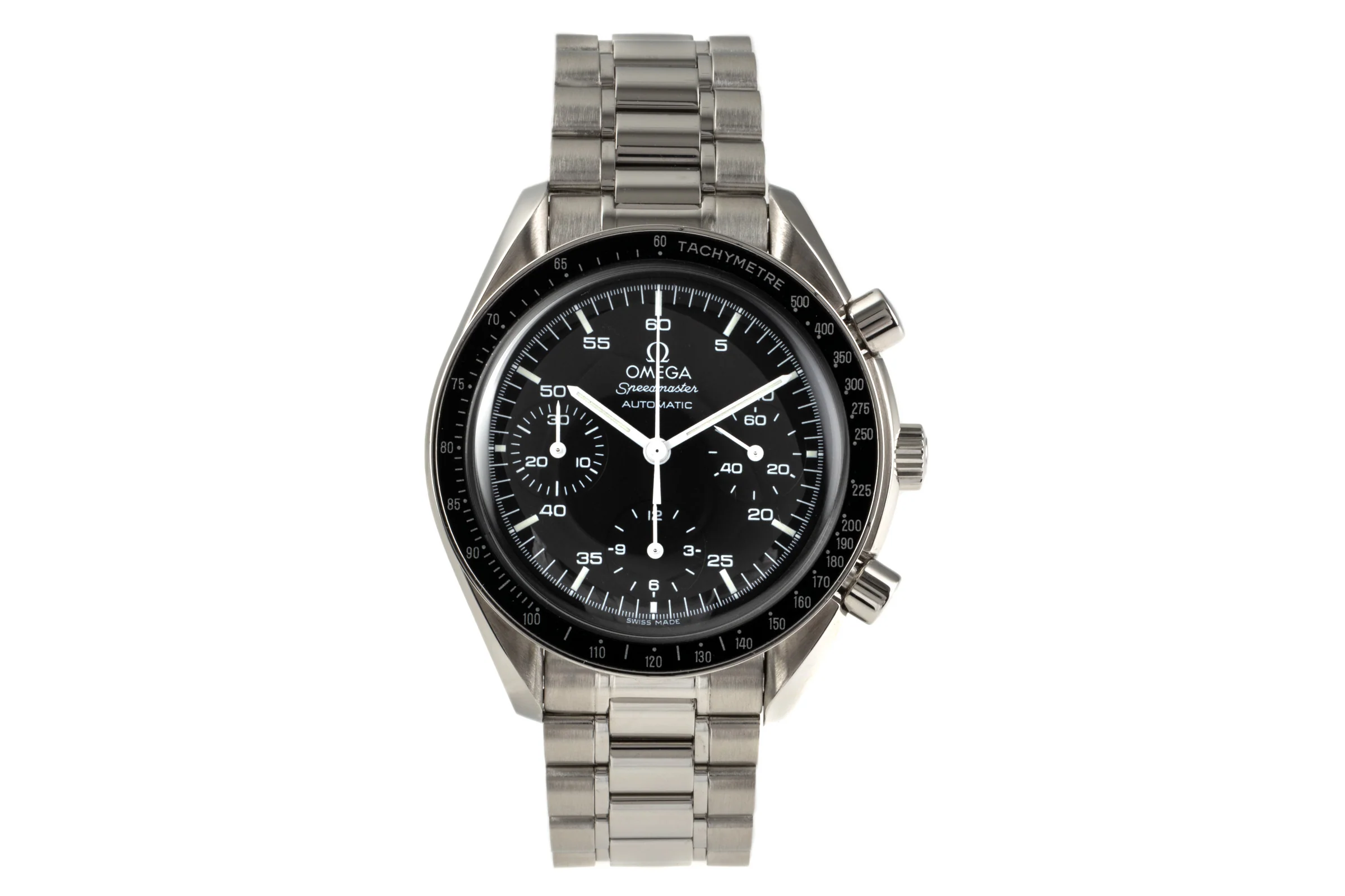 Omega Speedmaster chronograph steel automatic men's watch 175.0032.1, 3510.50.00 LP: 5900EUR  [2301231] - Image 4
