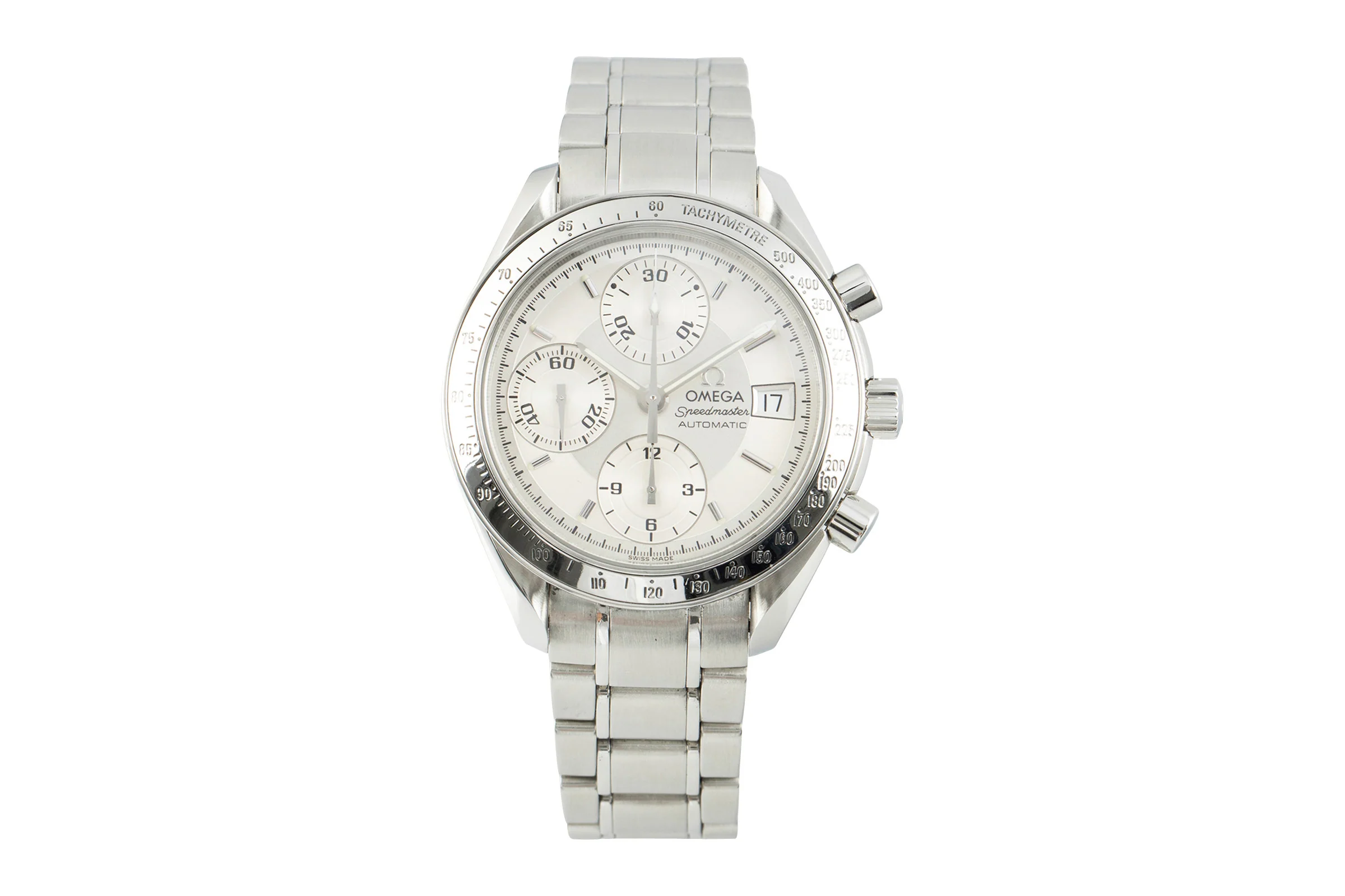 Omega Speedmaster chronograph steel automatic men's watch 175.0083  [2108221] - Image 4