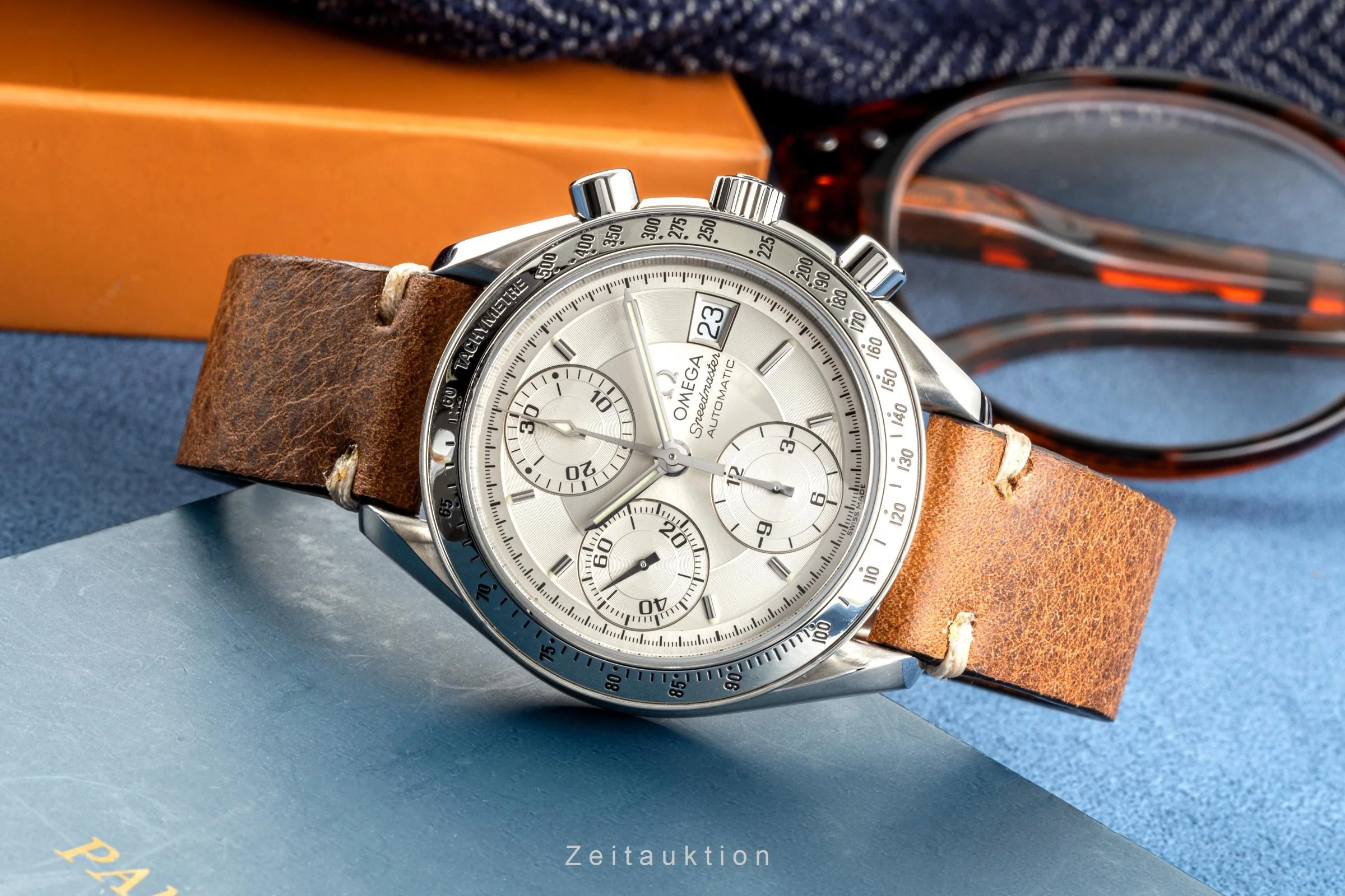 Omega Speedmaster chronograph steel automatic men's watch 175.0083, 3513.30.00  [2302348] - Image 2