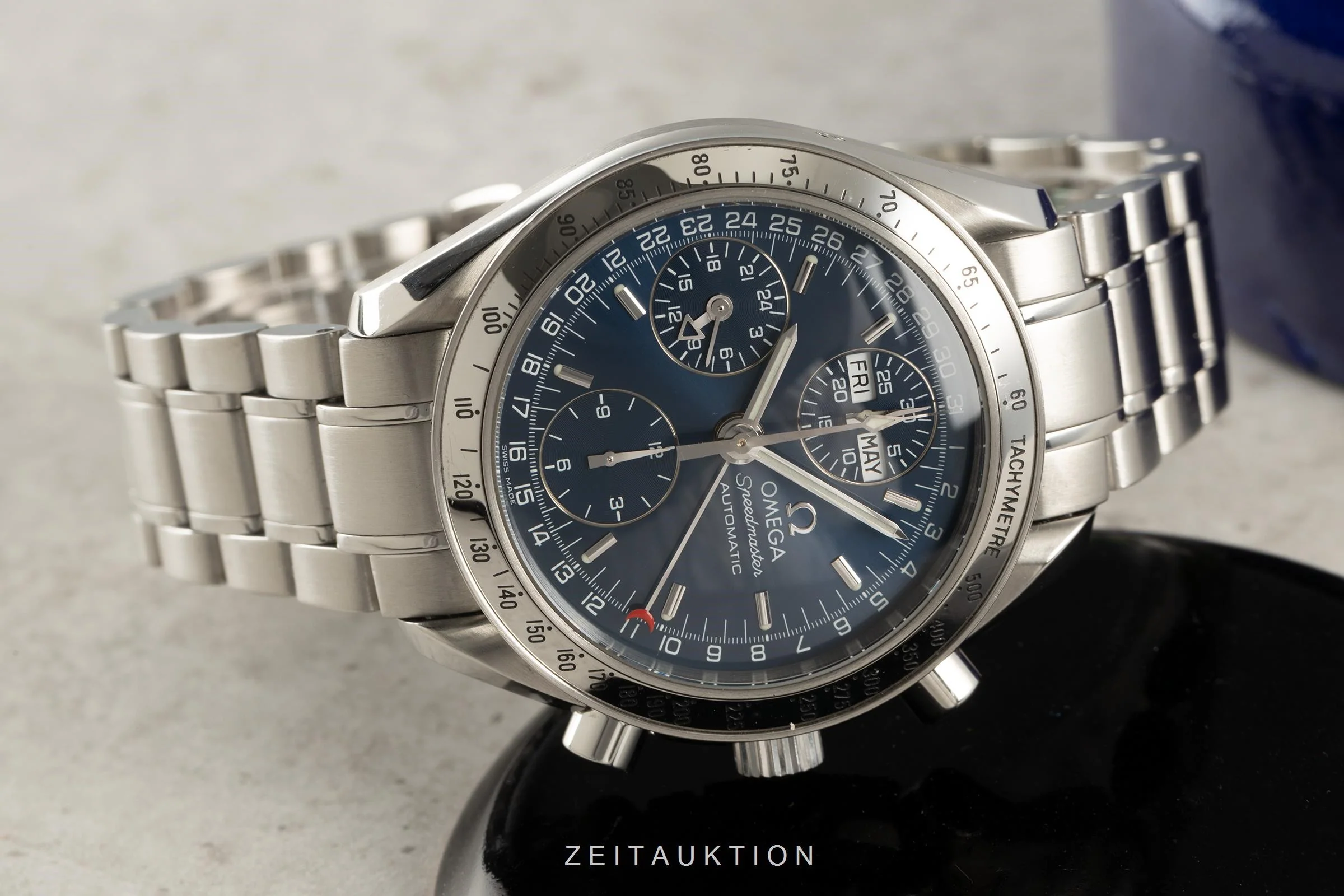 Omega Speedmaster chronograph steel automatic men's watch 175.0084, 3523.80.00  [2100506] - Image 2
