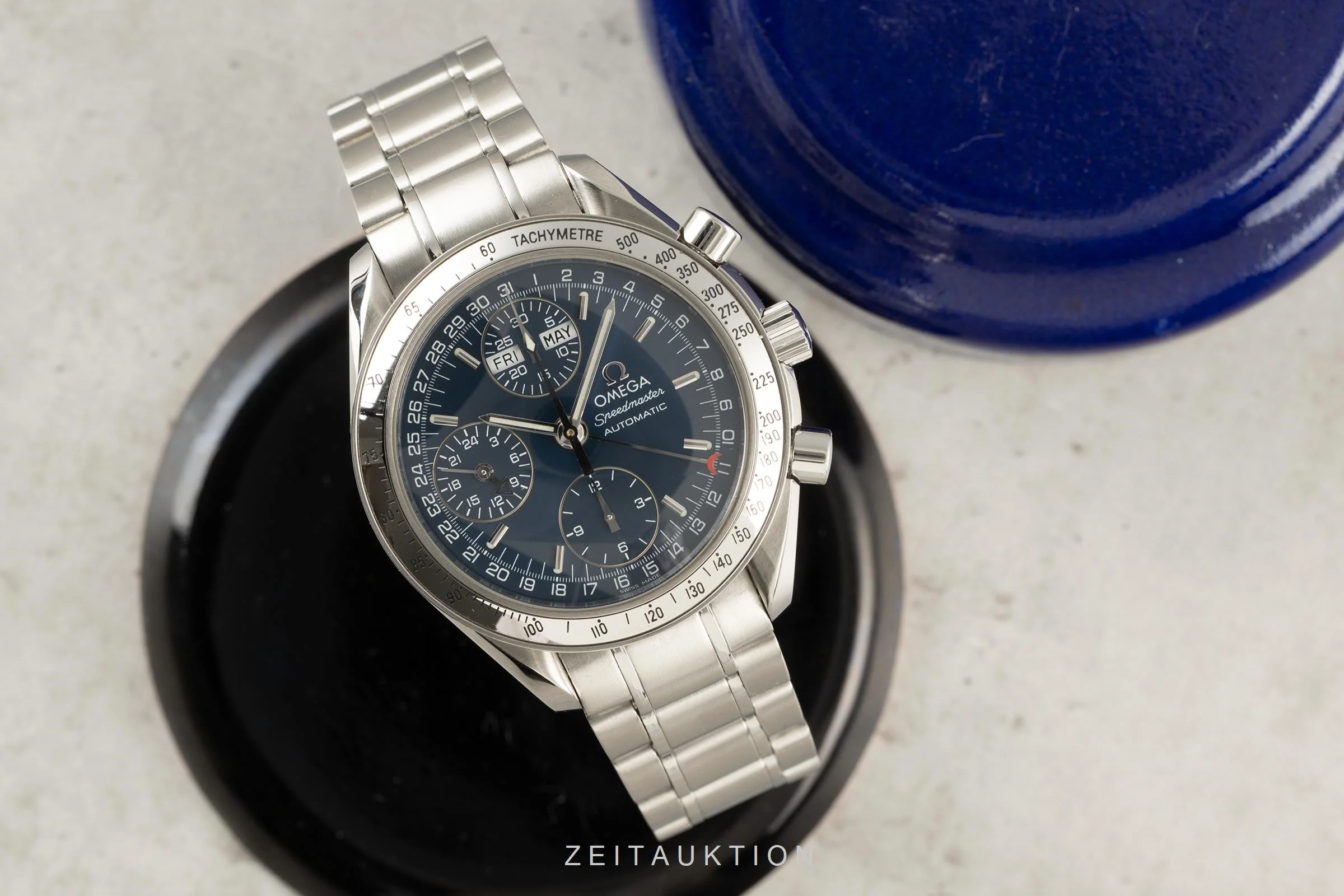 Omega Speedmaster chronograph steel automatic men's watch 175.0084, 3523.80.00  [2100506] - Image 3