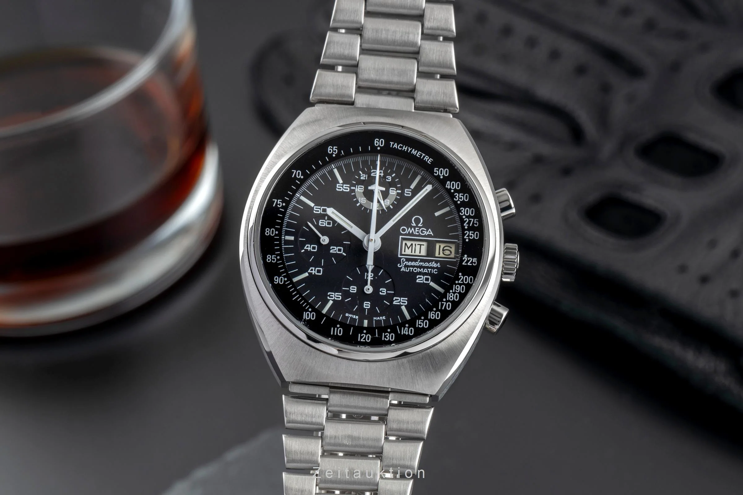 Omega Speedmaster chronograph steel automatic men's watch 176.0012 Vintage  [2504284] - Image 2