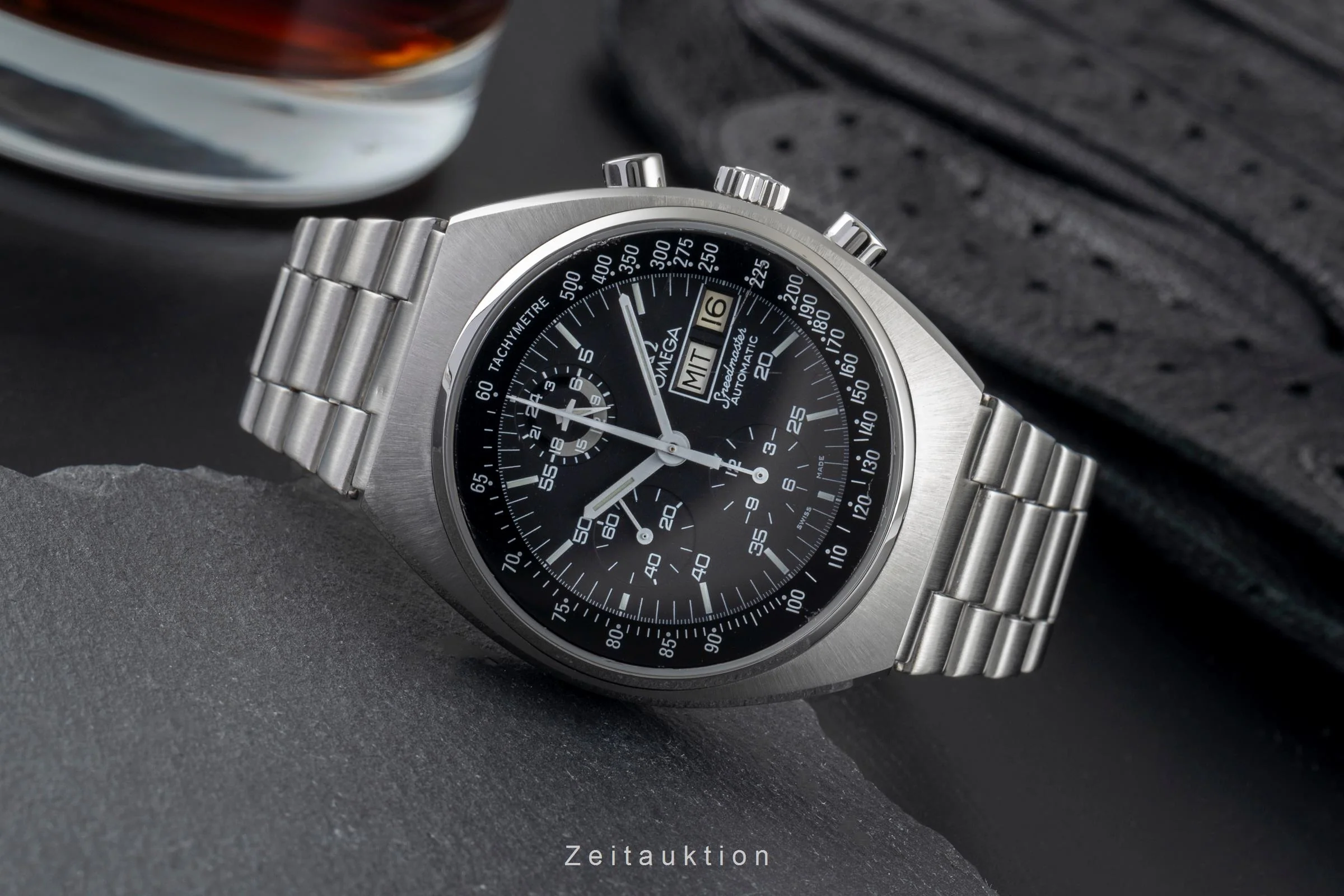 Omega Speedmaster chronograph steel automatic men's watch 176.0012 Vintage  [2504284] - Image 3