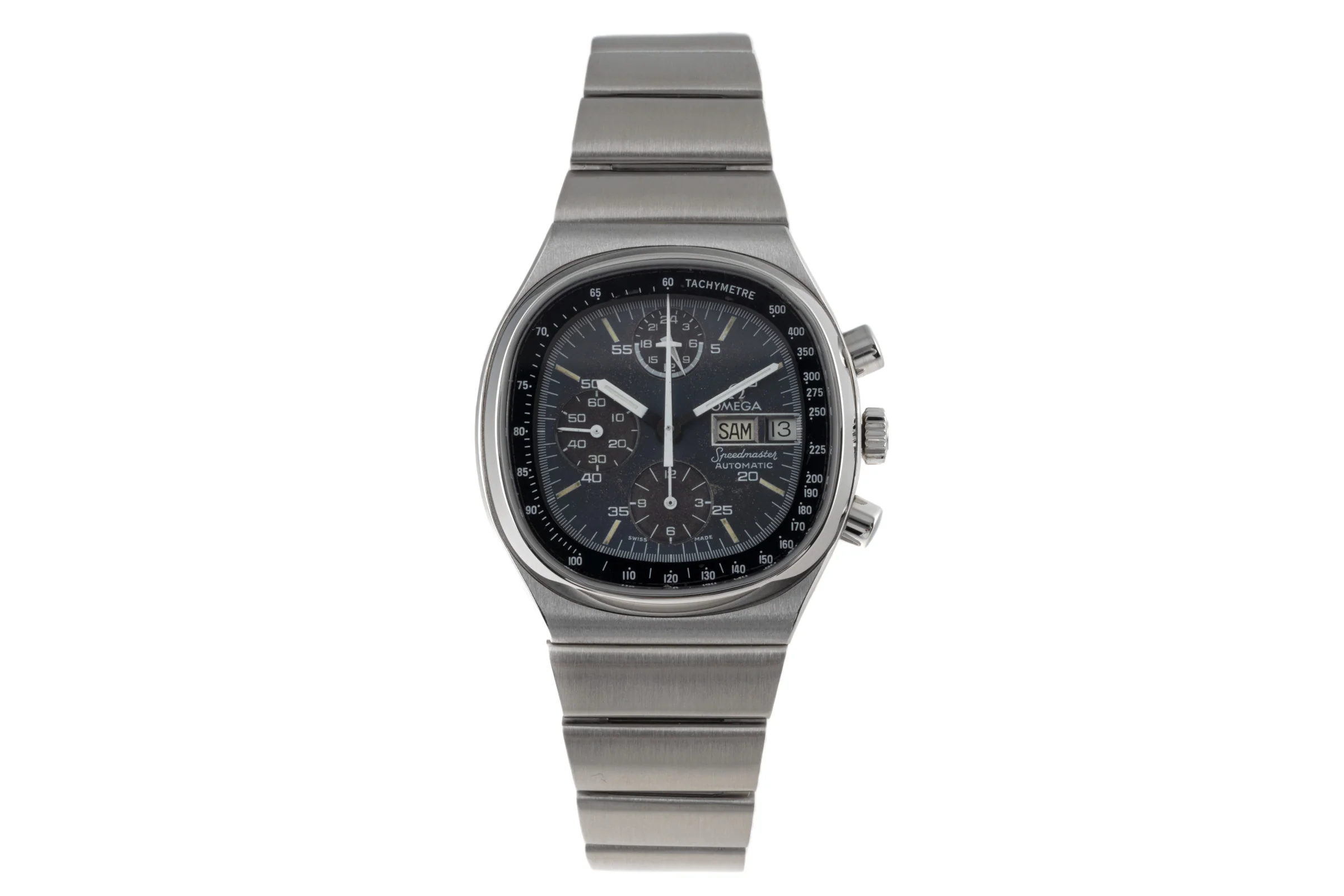 Omega Speedmaster chronograph steel automatic men's watch 176.0014, 376.0805  [2302366] - Image 4