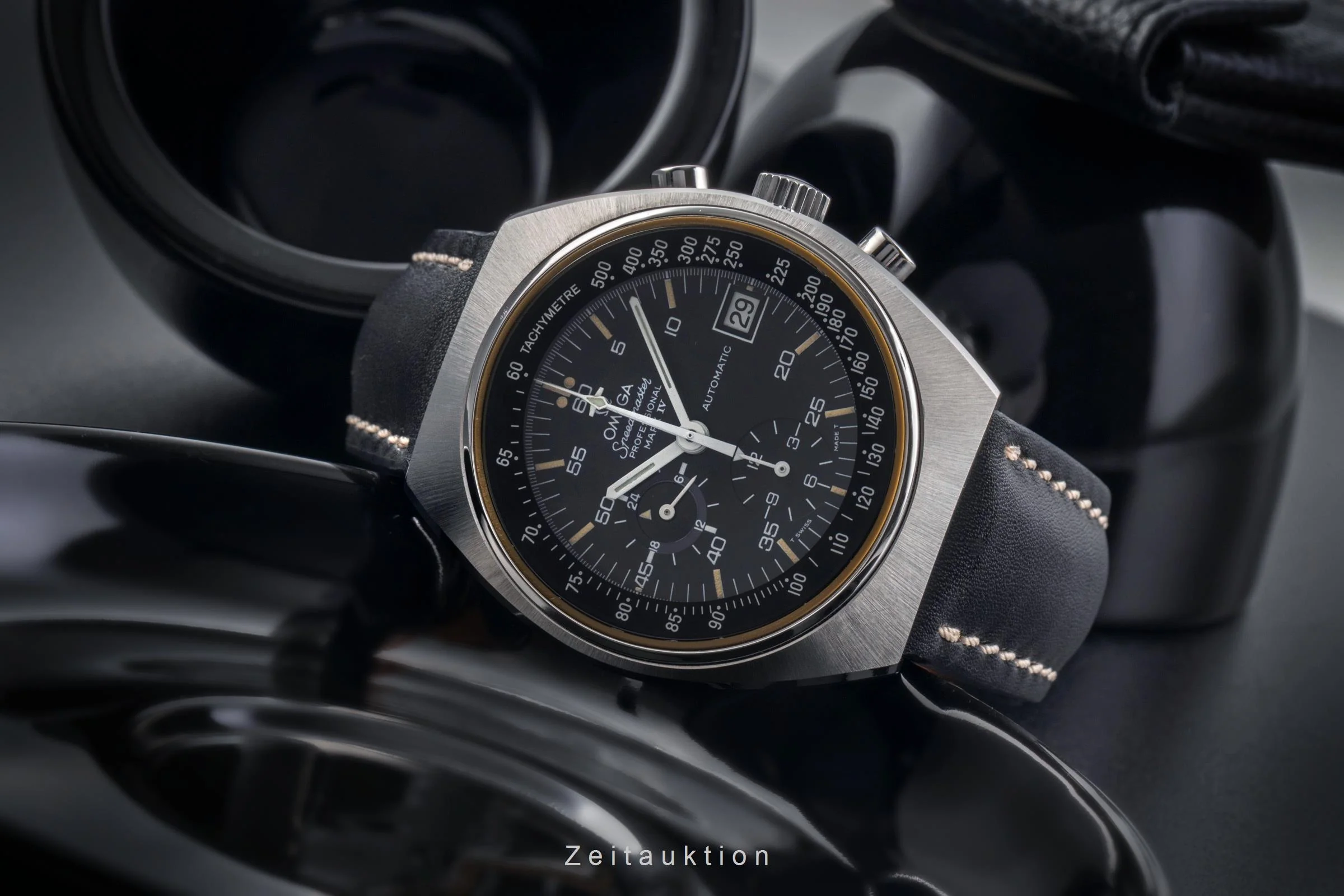 Omega Speedmaster chronograph steel automatic men's watch 176.009  [2503660] - Image 3