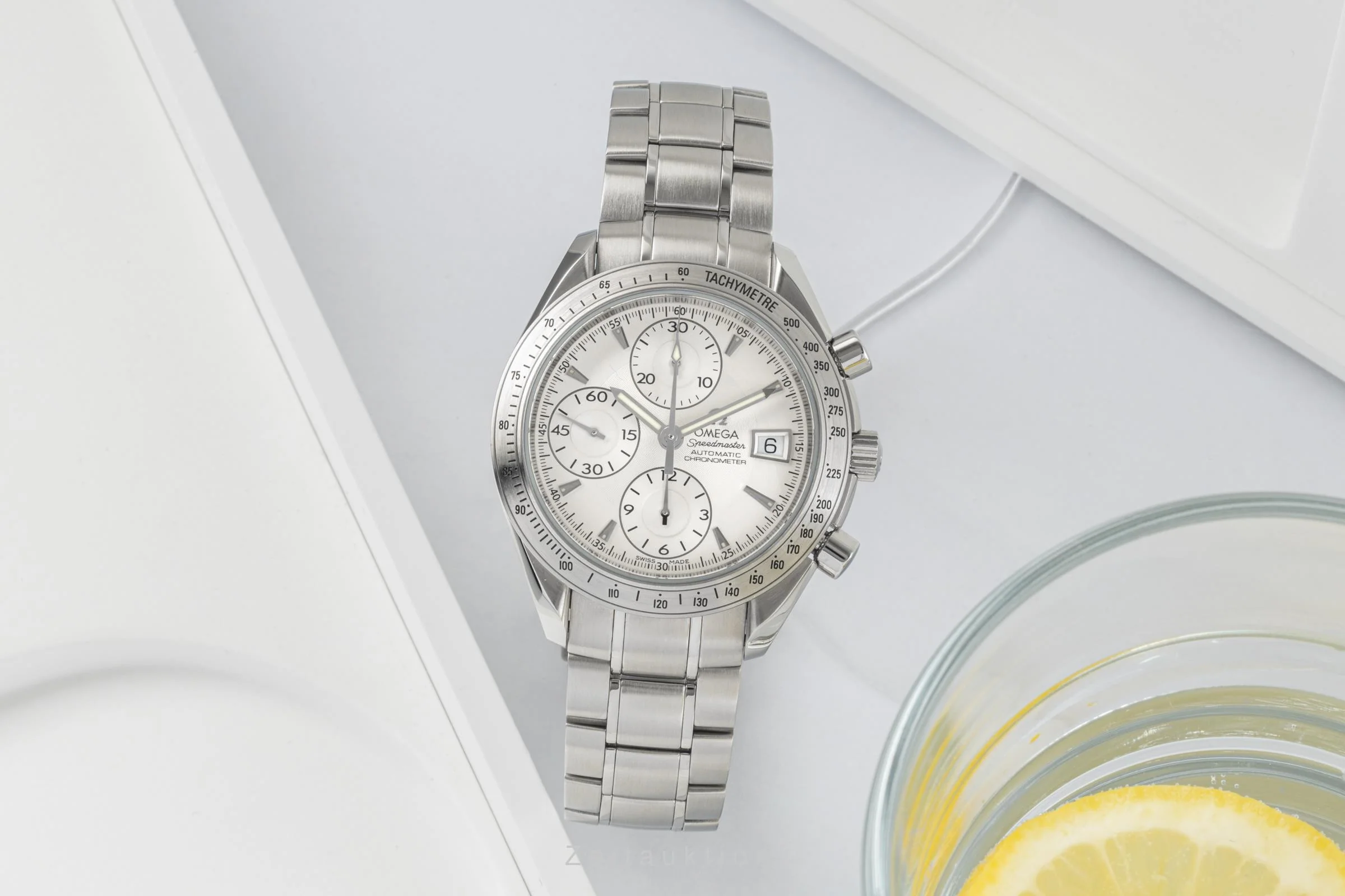 Omega Speedmaster chronograph steel automatic men's watch 178.0055, 3211.30.00 LP: 5900EUR  [2300040] - Image 3