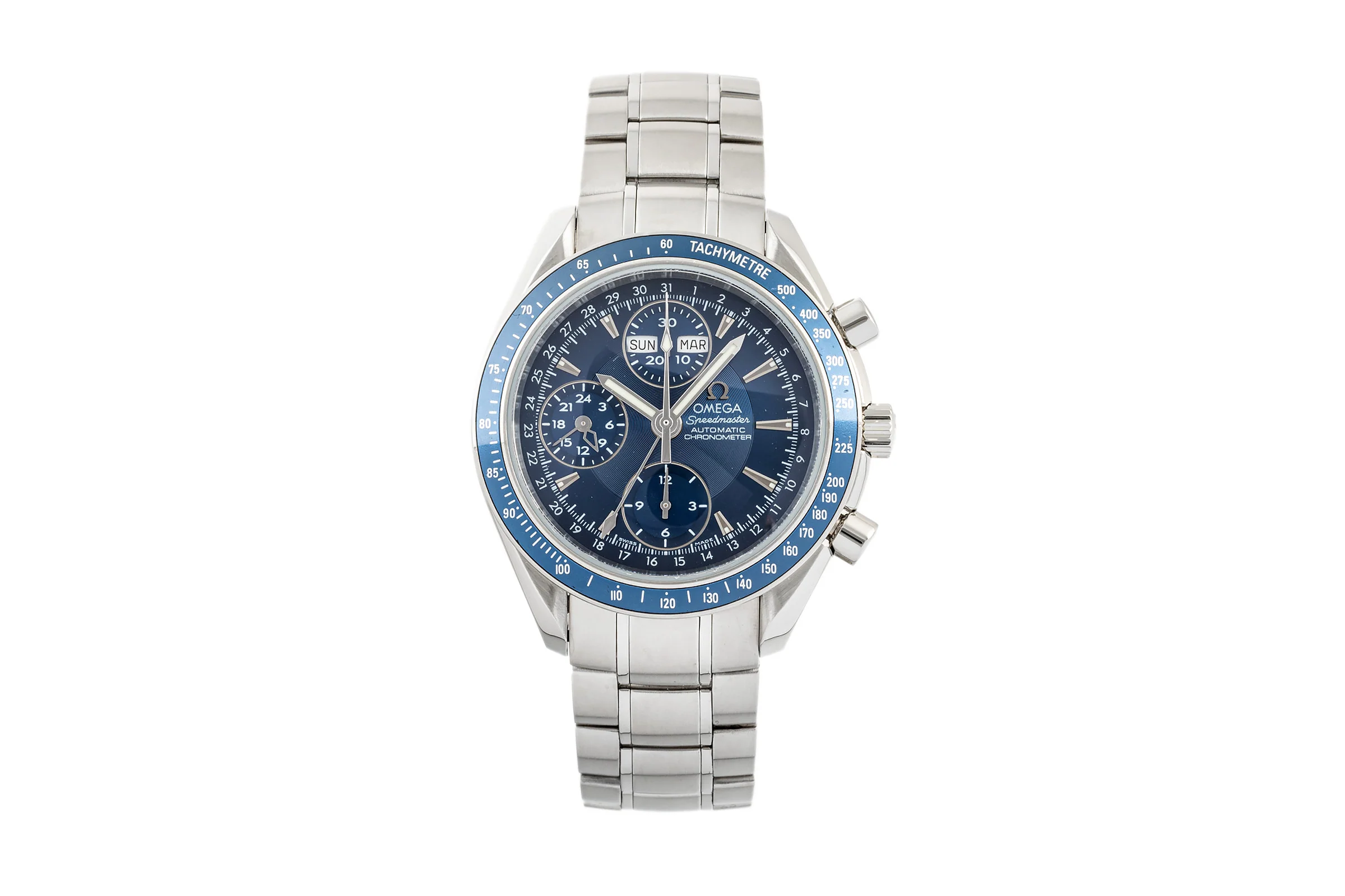 Omega Speedmaster chronograph steel automatic men's watch 178.0058, 3222.80.00 LP: 6100EUR  [2304176] - Image 4
