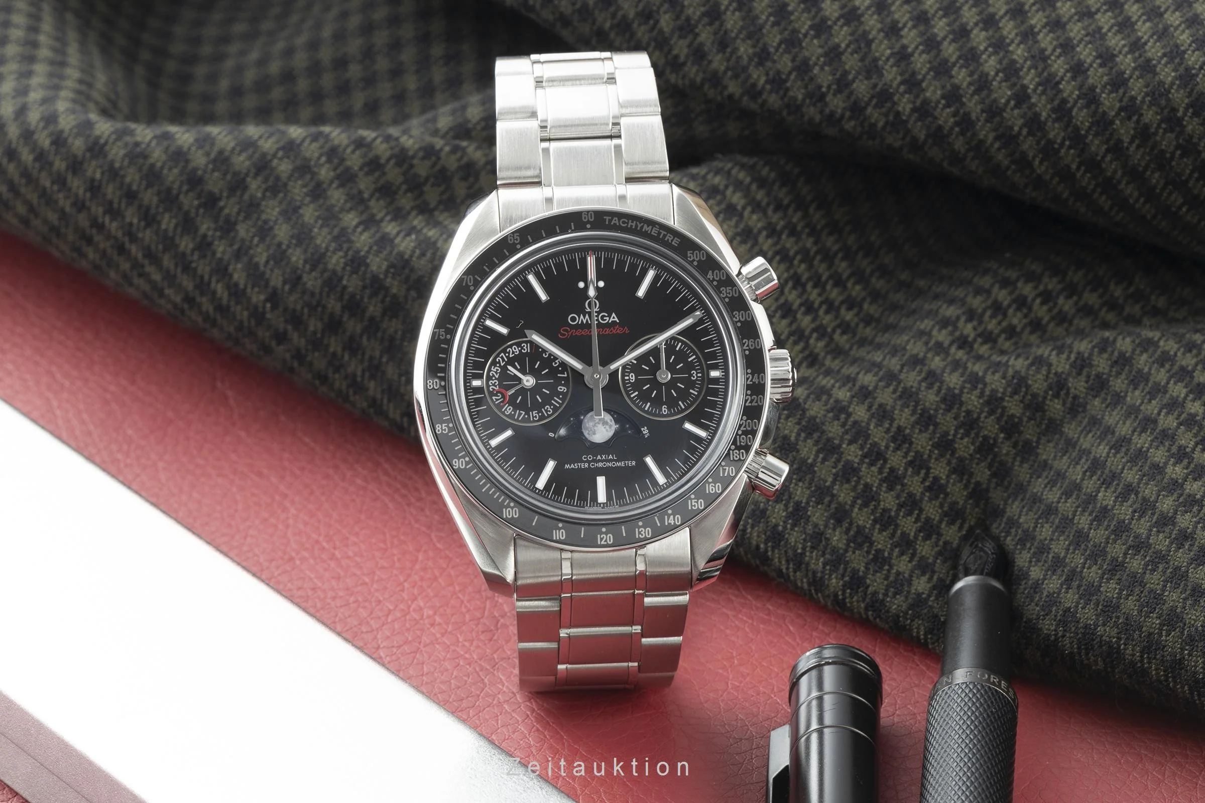 Omega Speedmaster chronograph steel automatic men's watch 304.30.44.52.01.001 LP: 10900EUR  [2200059] - Image 2