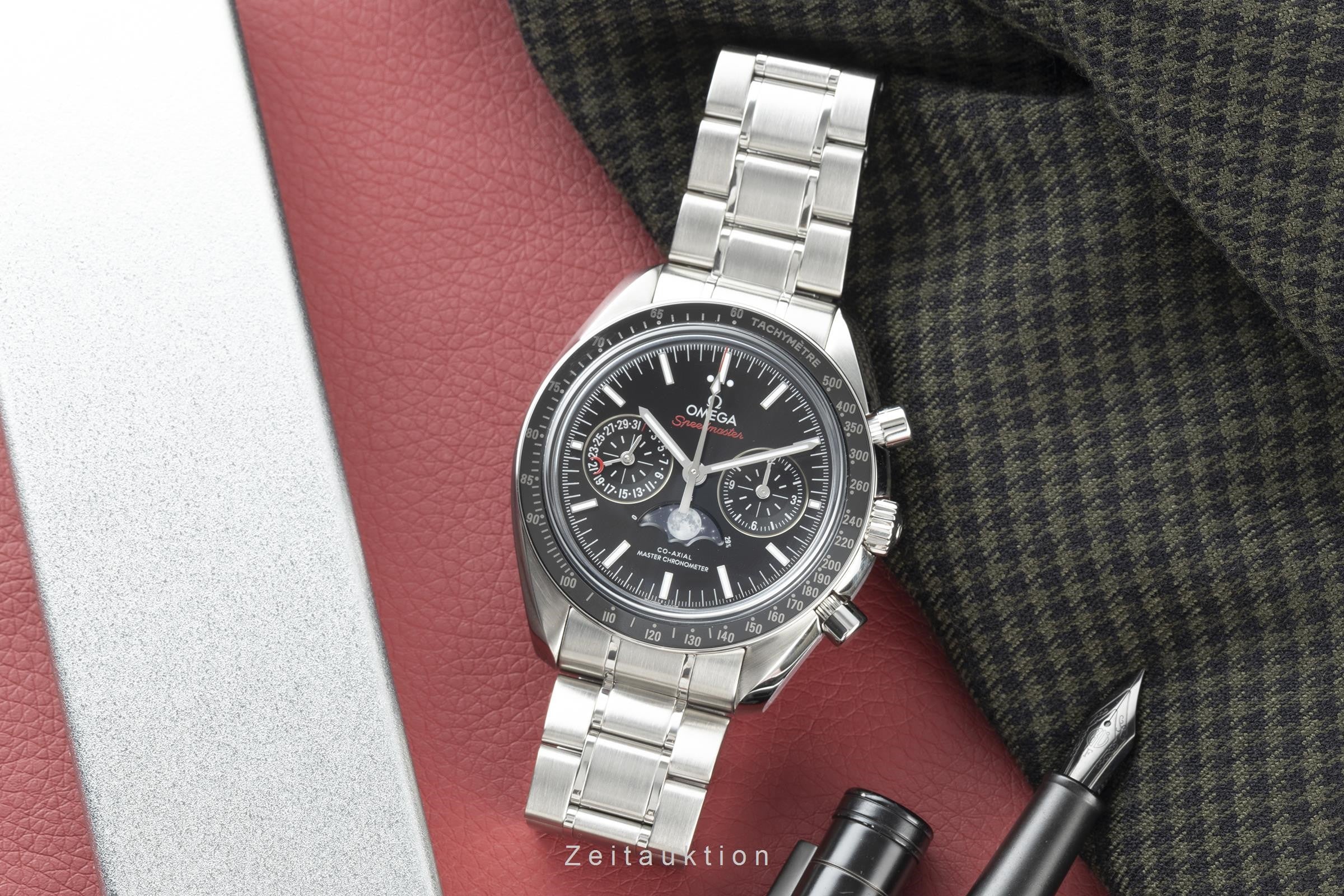 Omega Speedmaster chronograph steel automatic men's watch 304.30.44.52.01.001 LP: 10900EUR  [2200059] - Image 3