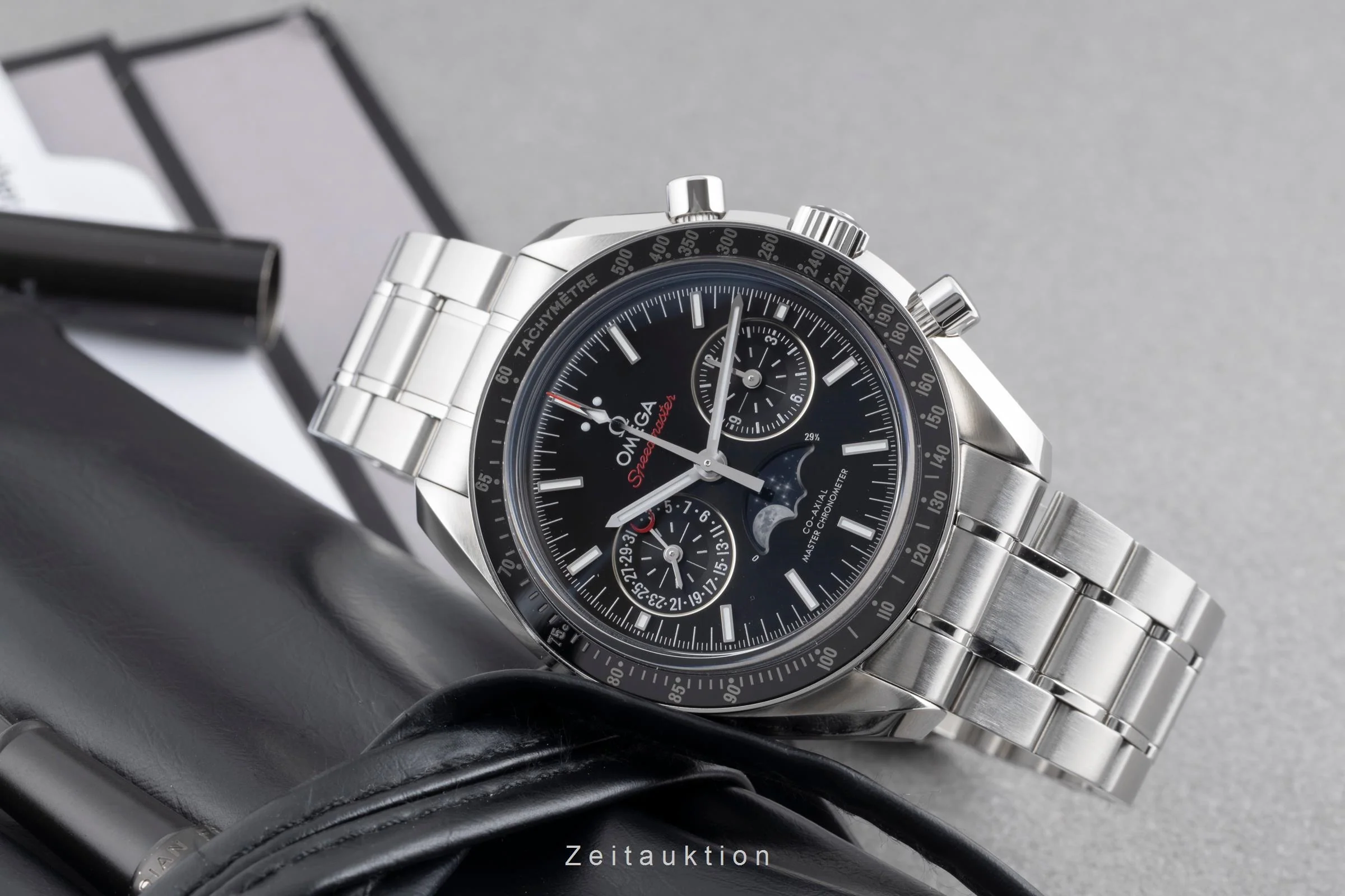 Omega Speedmaster chronograph steel automatic men's watch 304.30.44.52.01.001 LP: 12600EUR  [2503684] - Image 3