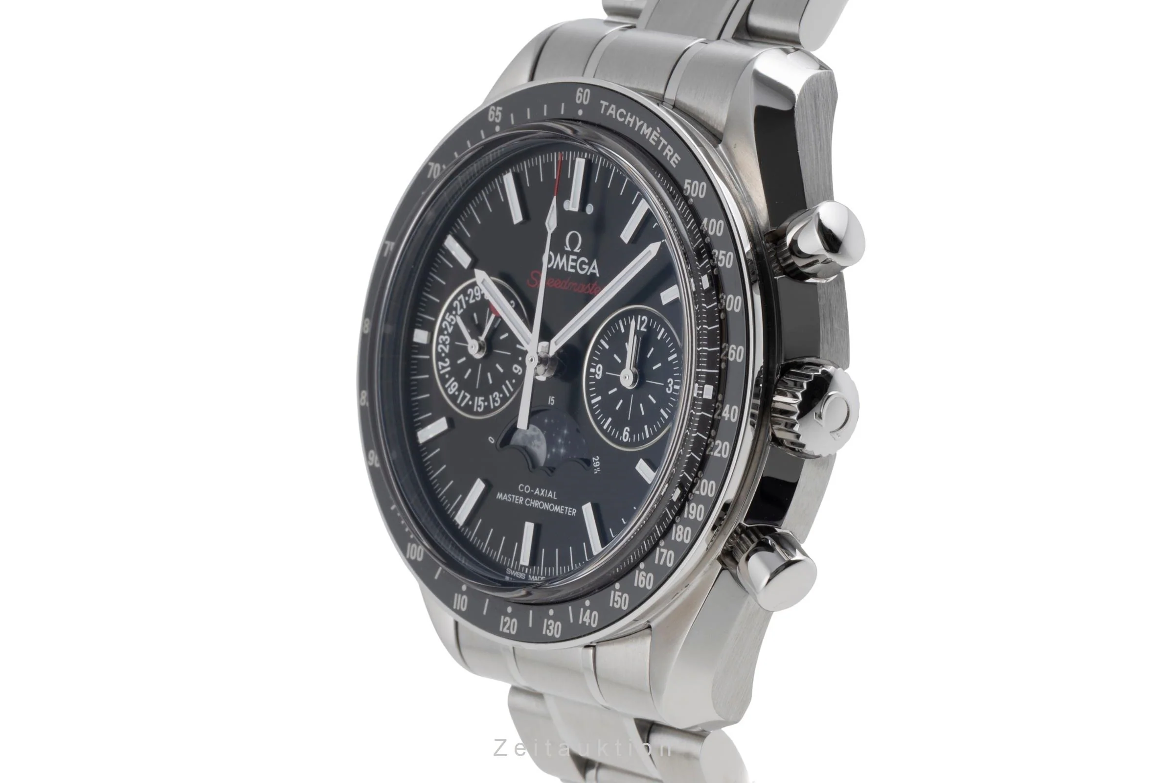 Omega Speedmaster chronograph steel automatic men's watch 304.30.44.52.01.001 LP: 12600EUR  [2503684] - Image 7