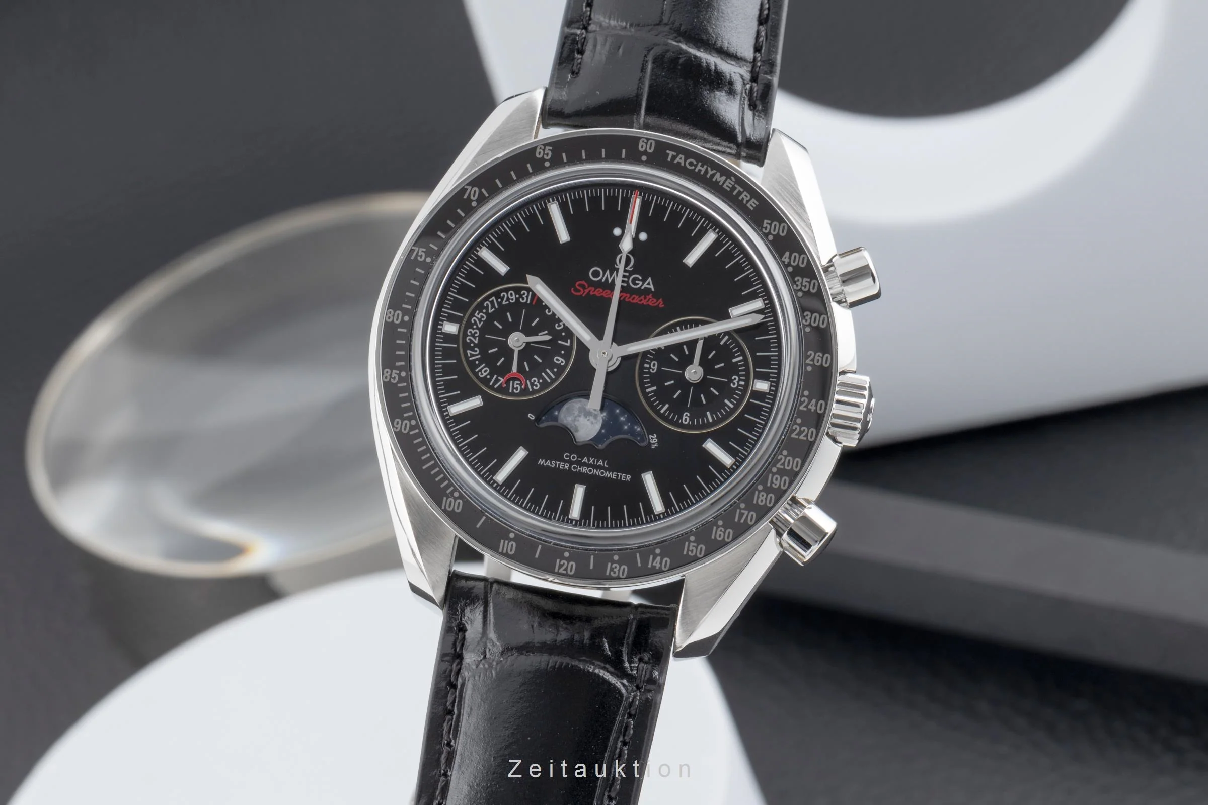 Omega Speedmaster chronograph steel automatic men's watch 304.33.44.52.01.001 LP: 12200EUR  [2502994] - Image 2