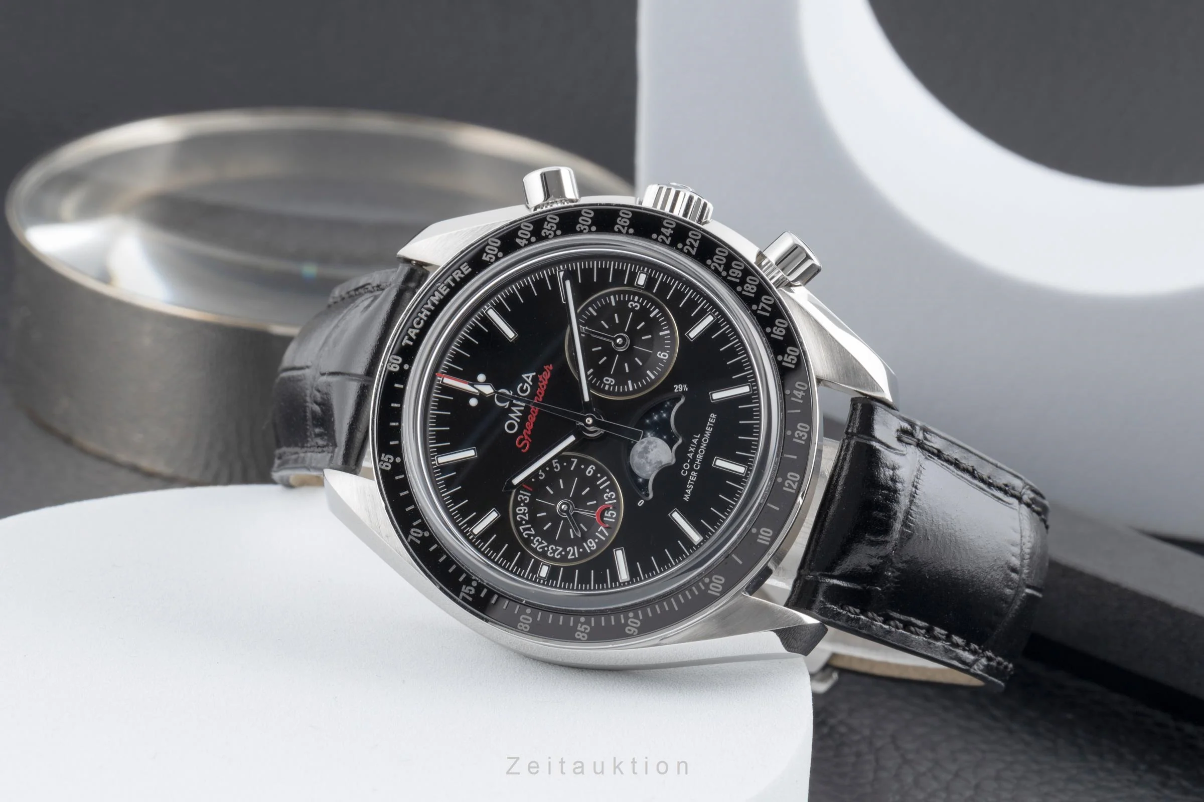 Omega Speedmaster chronograph steel automatic men's watch 304.33.44.52.01.001 LP: 12200EUR  [2502994] - Image 3