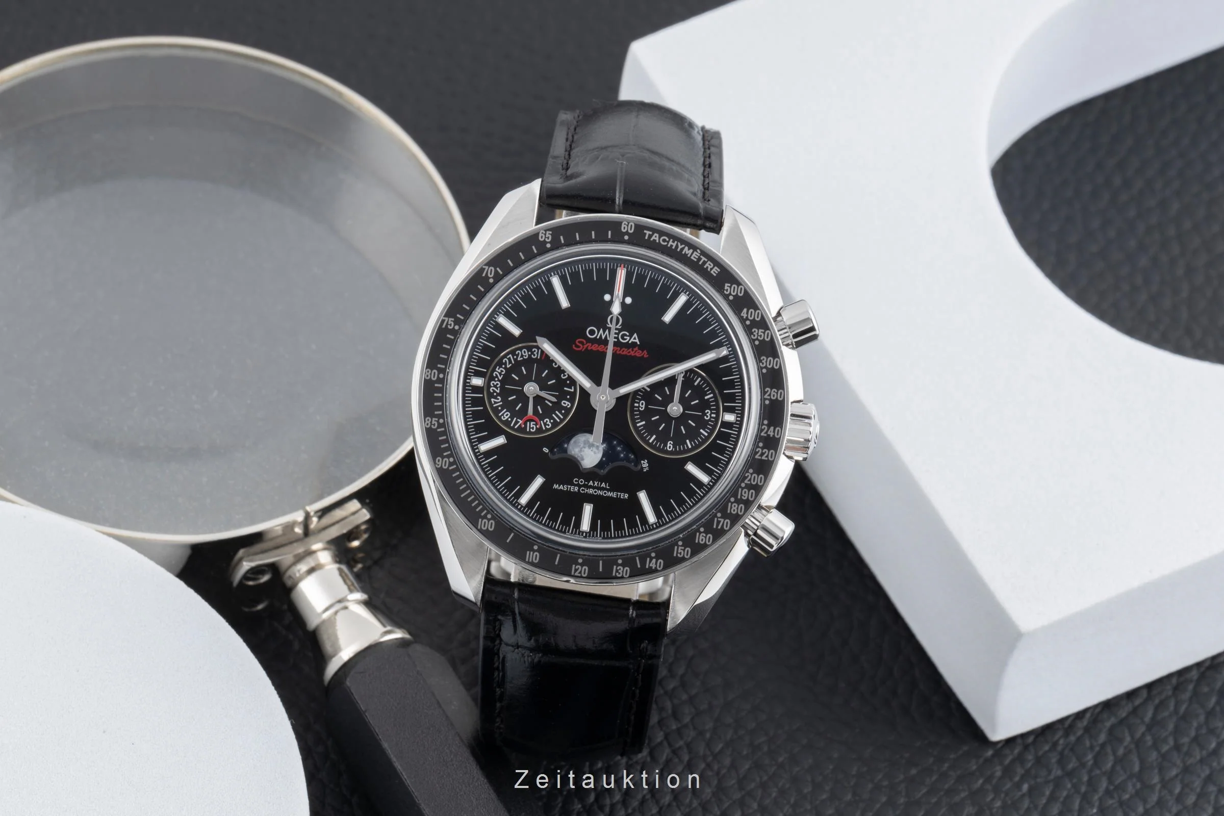 Omega Speedmaster chronograph steel automatic men's watch 304.33.44.52.01.001 LP: 12200EUR  [2502994] - Image 4