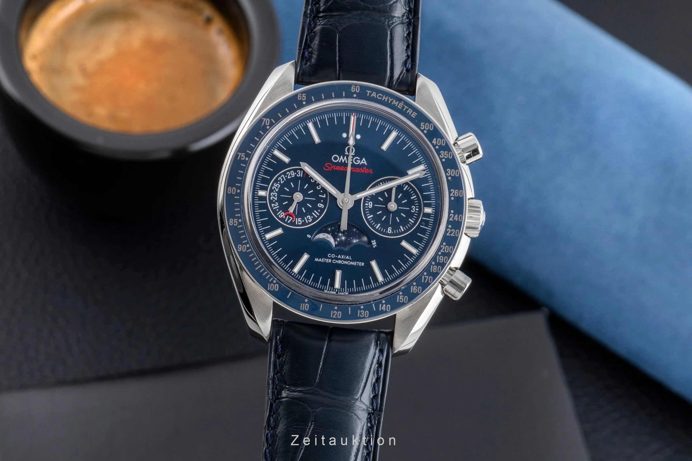 Omega Speedmaster chronograph steel automatic men's watch 304.33.44.52.03.001  [2502545] - Image 2