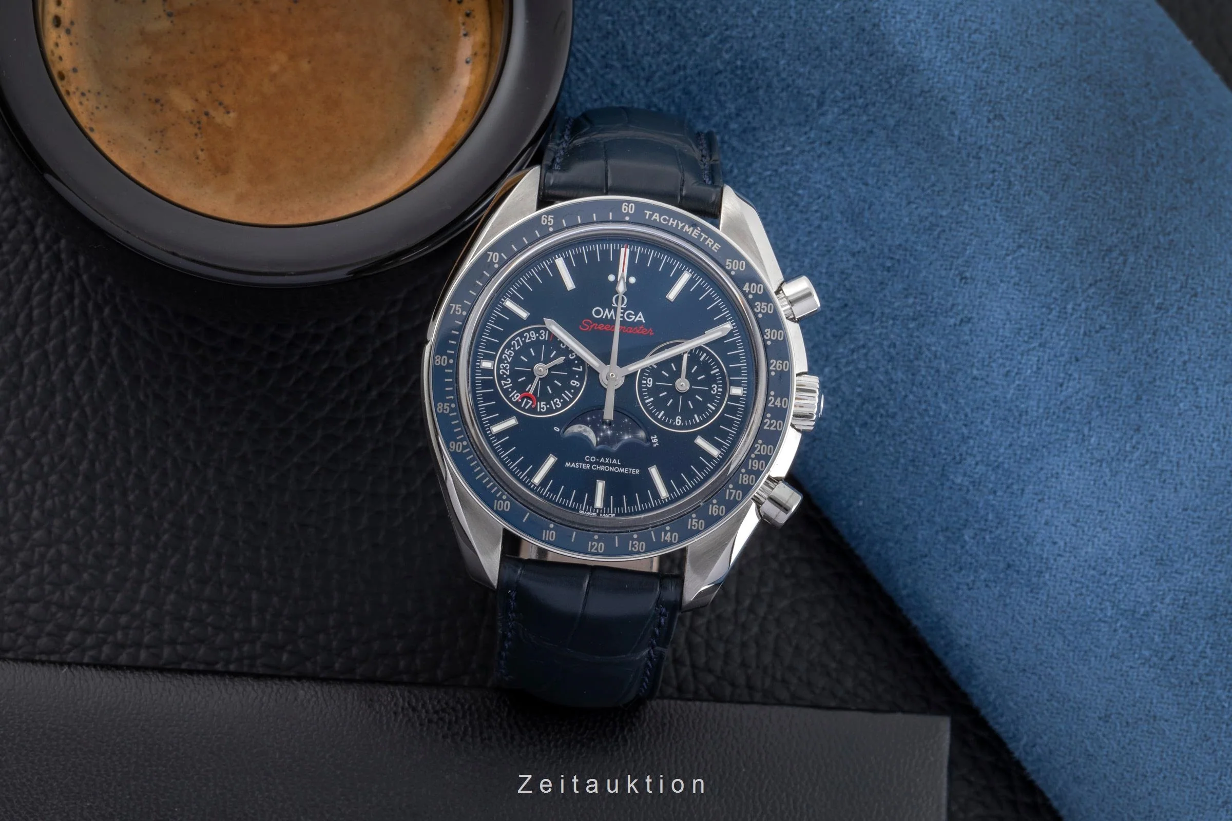 Omega Speedmaster chronograph steel automatic men's watch 304.33.44.52.03.001  [2502545] - Image 4