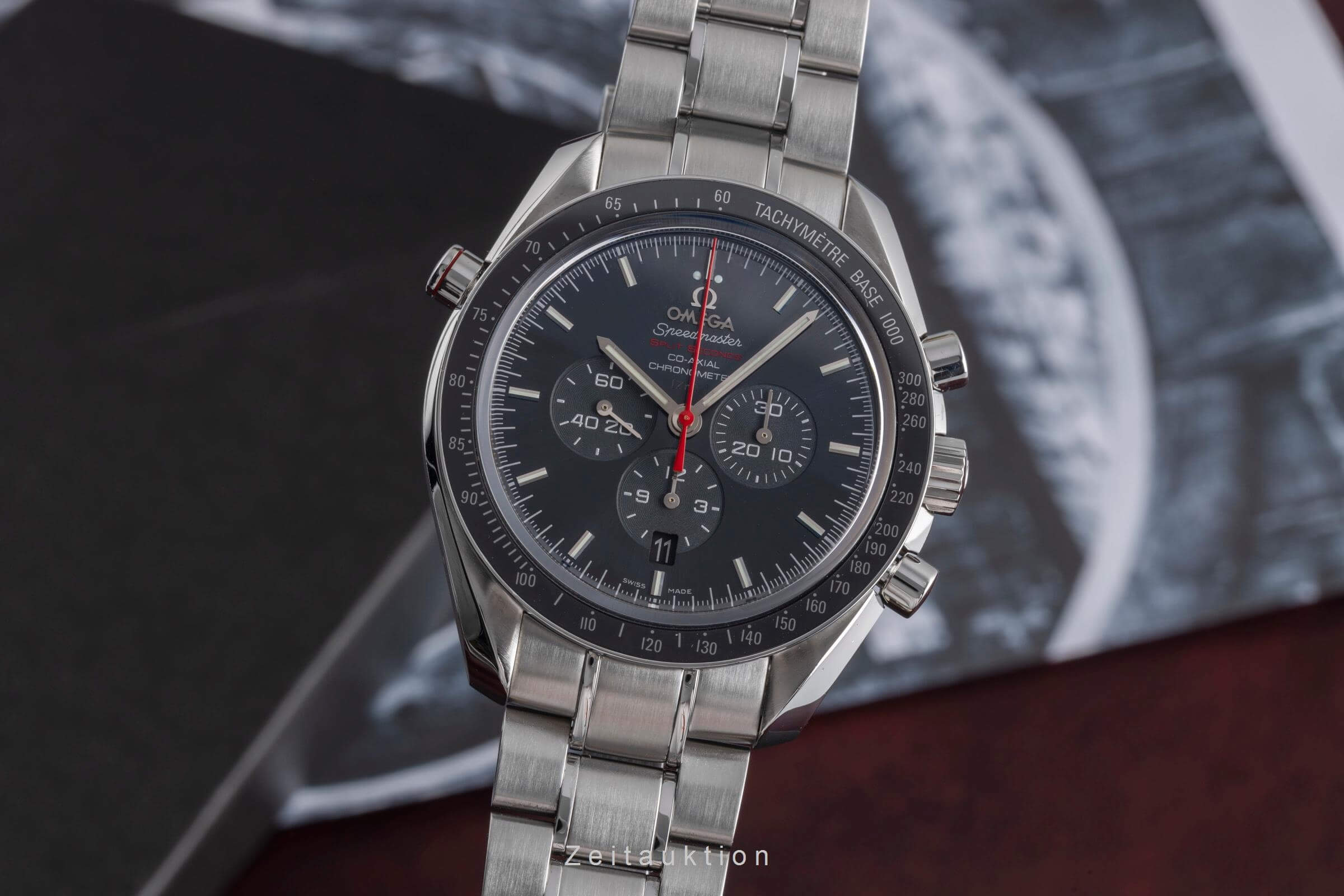 Omega Speedmaster chronograph steel automatic men's watch 311.30.44.51.01.001 LP: 13700EUR  [2501805] - Image 2