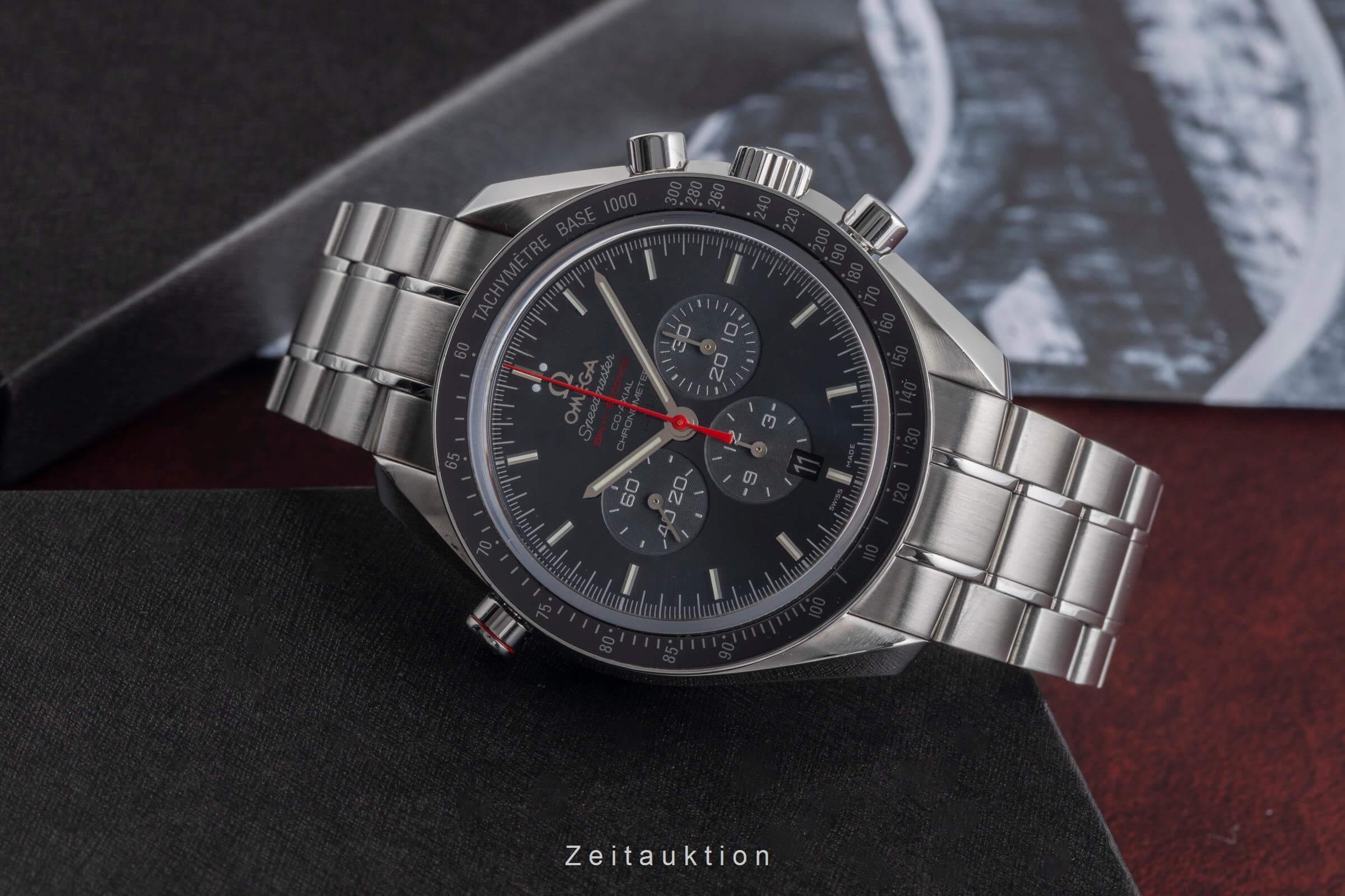 Omega Speedmaster chronograph steel automatic men's watch 311.30.44.51.01.001 LP: 13700EUR  [2501805] - Image 3
