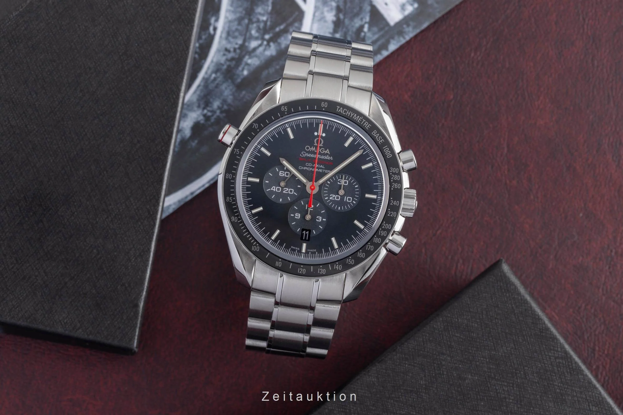 Omega Speedmaster chronograph steel automatic men's watch 311.30.44.51.01.001 LP: 13700EUR  [2501805] - Image 4