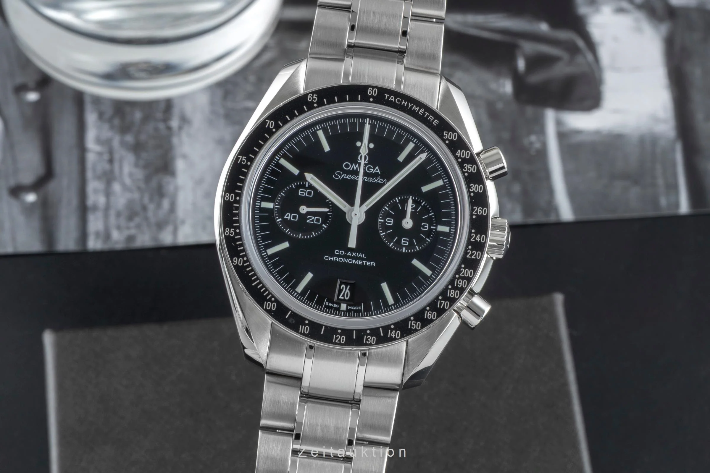 Omega Speedmaster chronograph steel automatic men's watch 311.30.44.51.01.002 LP: 10400EUR  [2505577] - Image 2