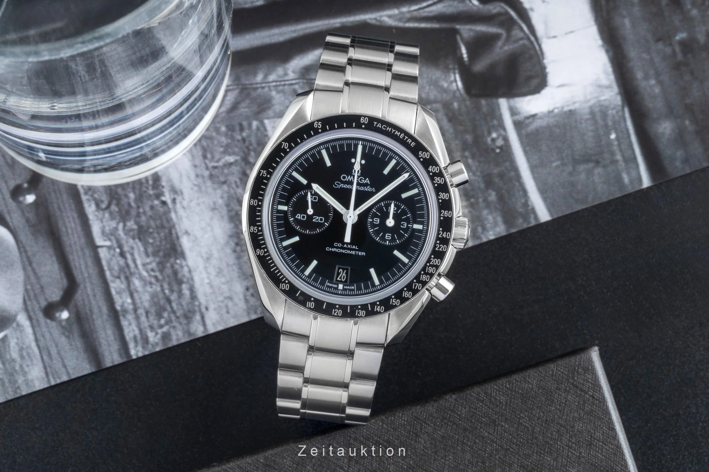 Omega Speedmaster chronograph steel automatic men's watch 311.30.44.51.01.002 LP: 10400EUR  [2505577] - Image 4