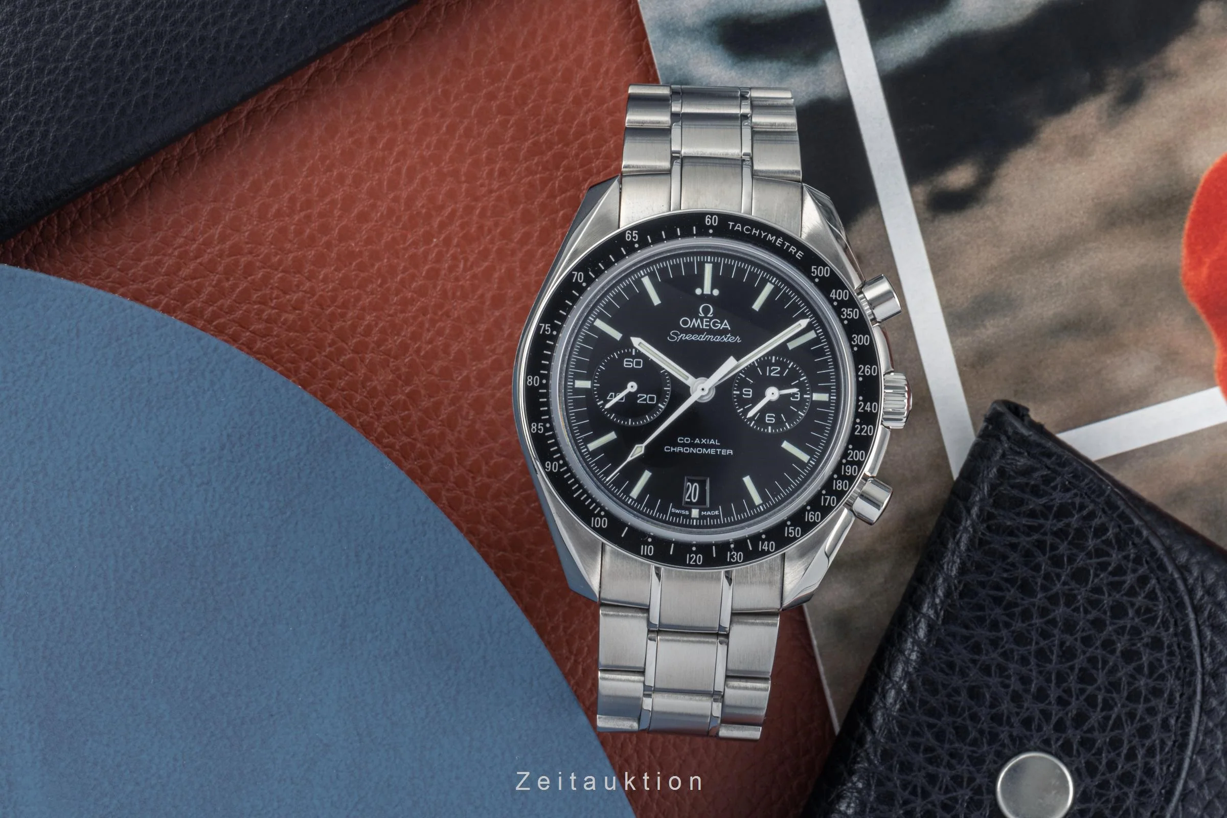 Omega Speedmaster chronograph steel automatic men's watch 311.33.44.51.01.001 LP: 10400EUR  [2304404] - Image 3