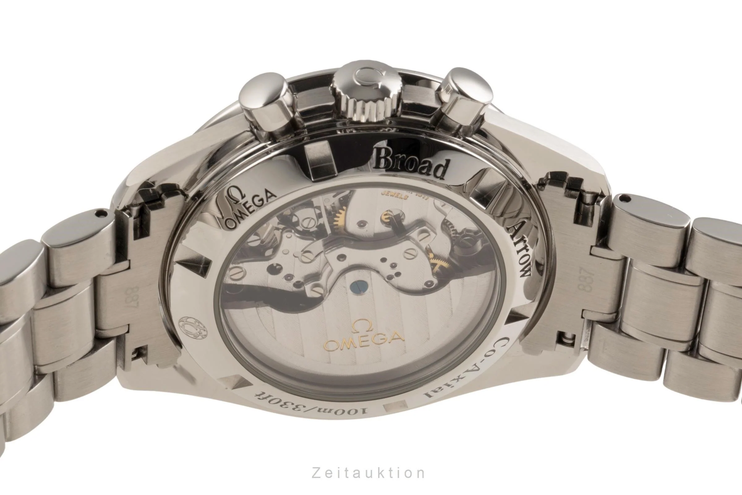 Omega Speedmaster chronograph steel automatic men's watch 321.10.42.50.01.001  [2400080] - Image 10
