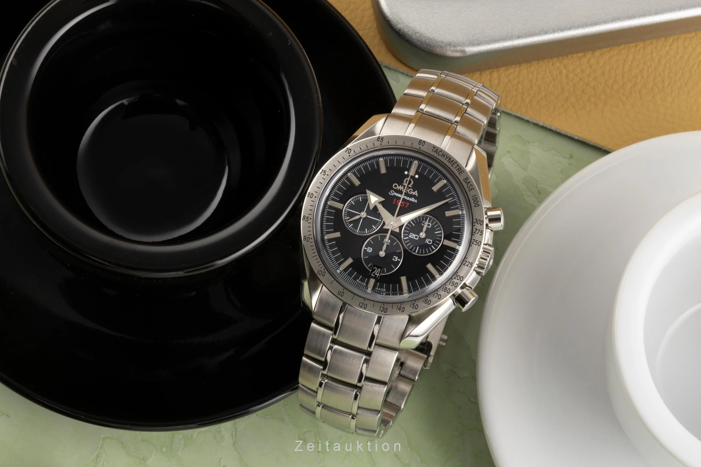 Omega Speedmaster chronograph steel automatic men's watch 321.10.42.50.01.001  [2400080] - Image 3