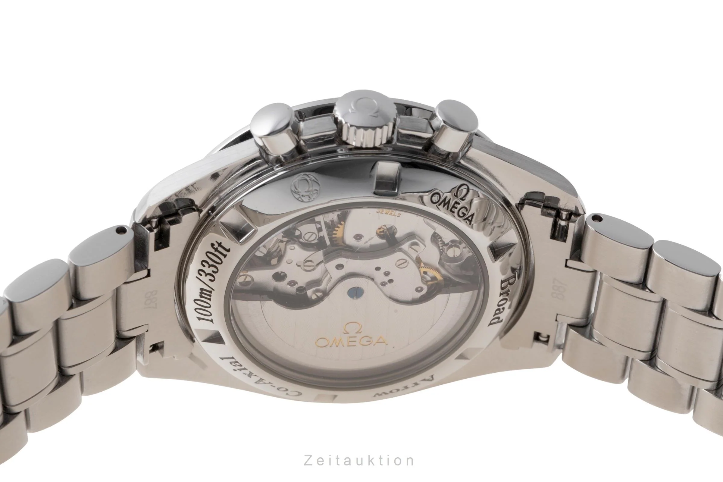 Omega Speedmaster chronograph steel automatic men's watch 321.10.42.50.02.001  [2503162] - Image 11