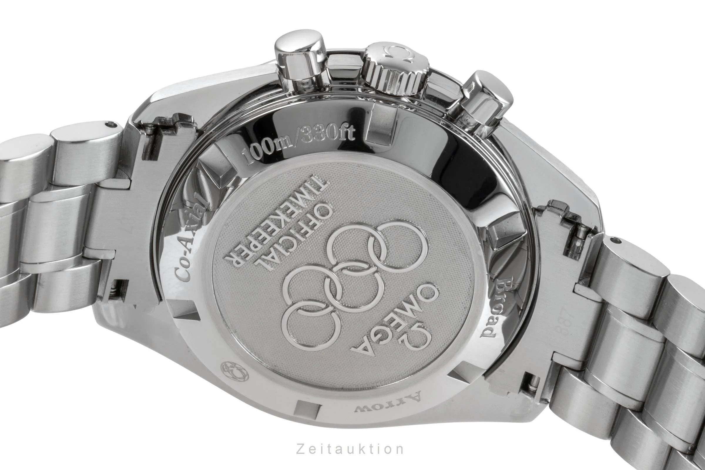 Omega Speedmaster chronograph steel automatic men's watch 321.10.42.50.04.001  [2502482] - Image 12