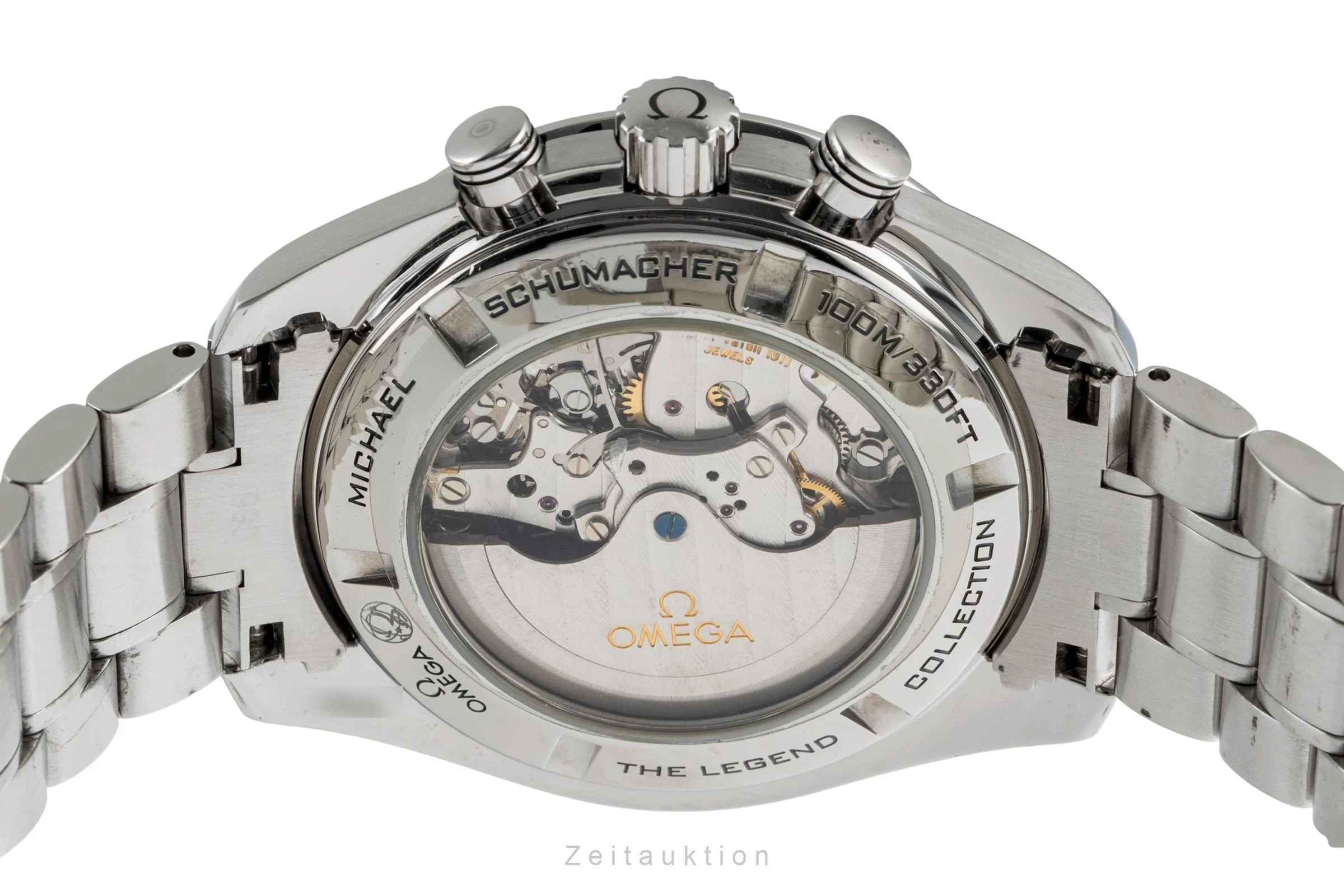Omega Speedmaster chronograph steel automatic men's watch 321.30.44.50.01.001  [2503300] - Image 11