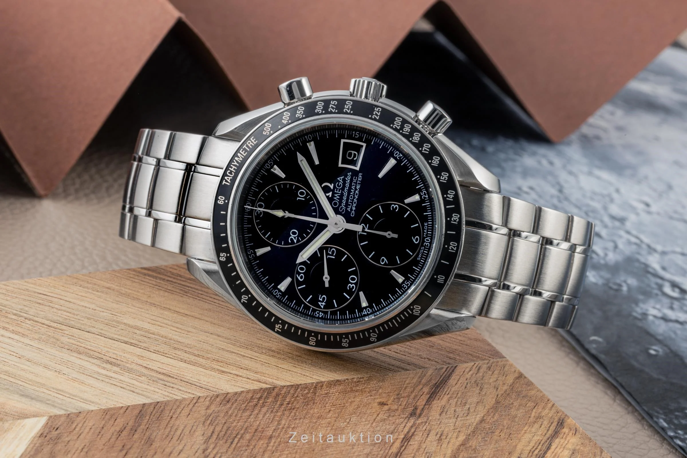 Omega Speedmaster chronograph steel automatic men's watch 3210.50.00, 178.0056 LP: 6100EUR  [2304808] - Image 2