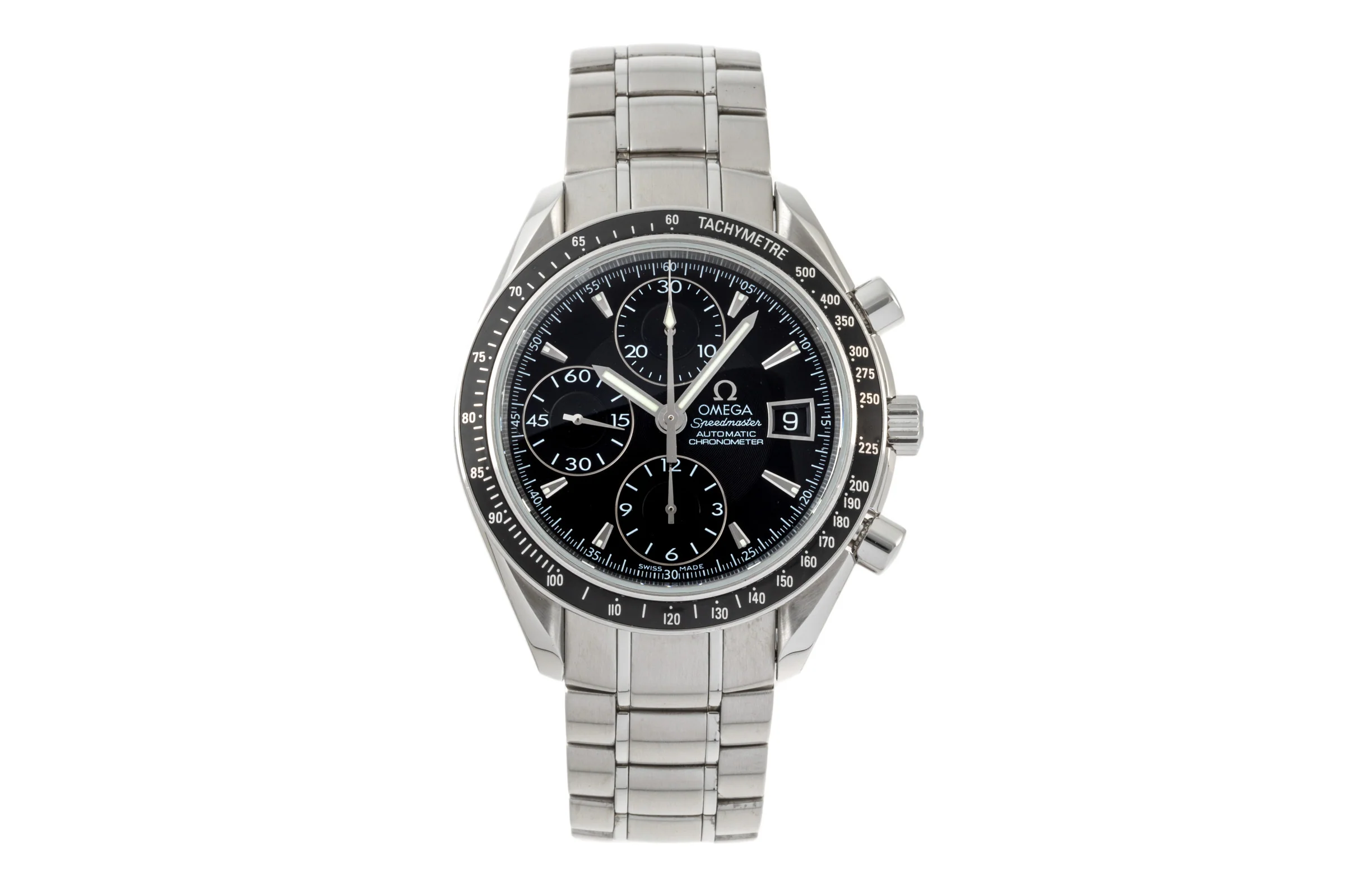 Omega Speedmaster chronograph steel automatic men's watch 3210.50.00, 178.0056 LP: 6100EUR  [2304808] - Image 4