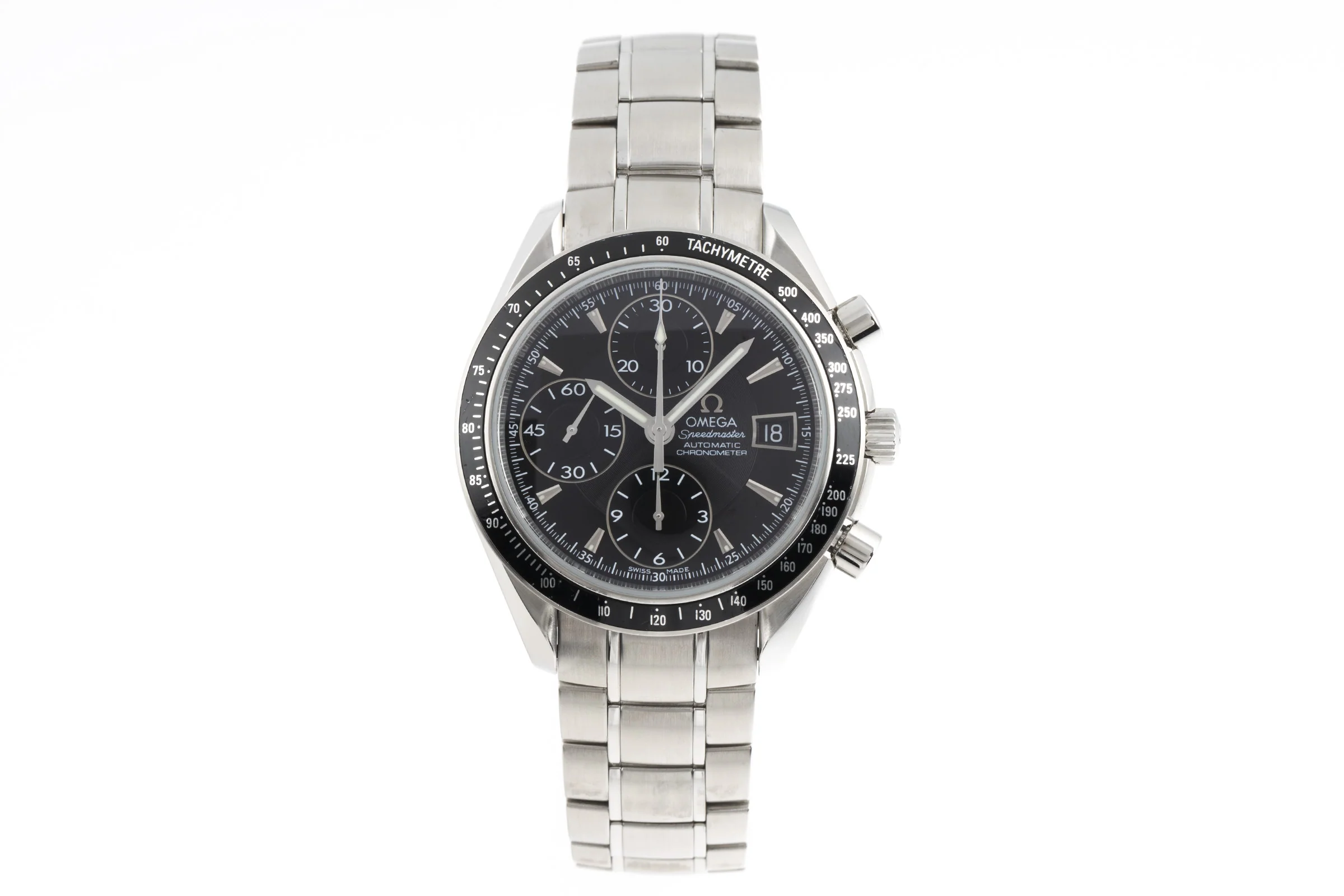Omega Speedmaster chronograph steel automatic men's watch 3210.50.00  [2300396] - Image 4