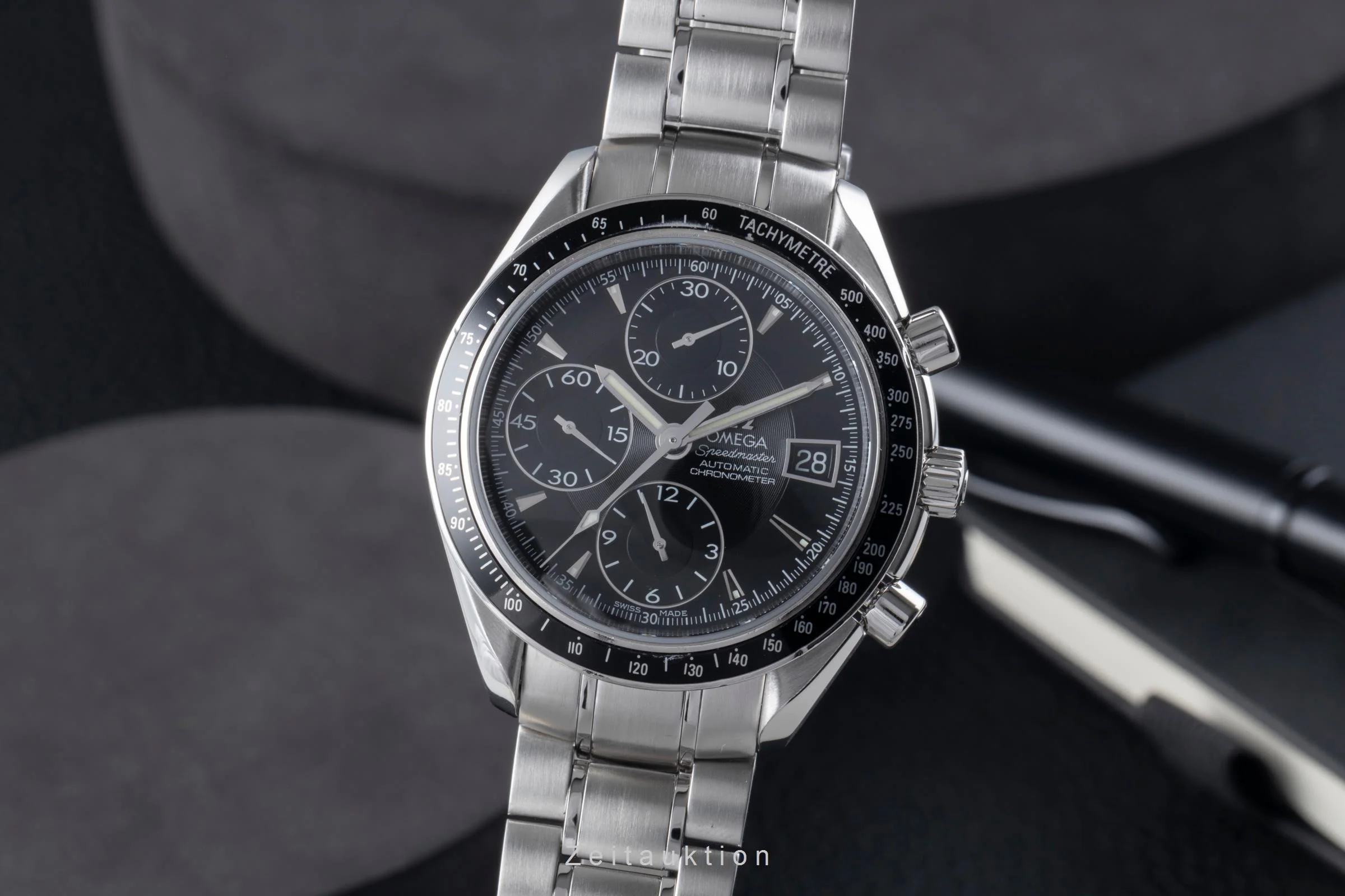 Omega Speedmaster chronograph steel automatic men's watch 3210.50.00  [2507082] - Image 2