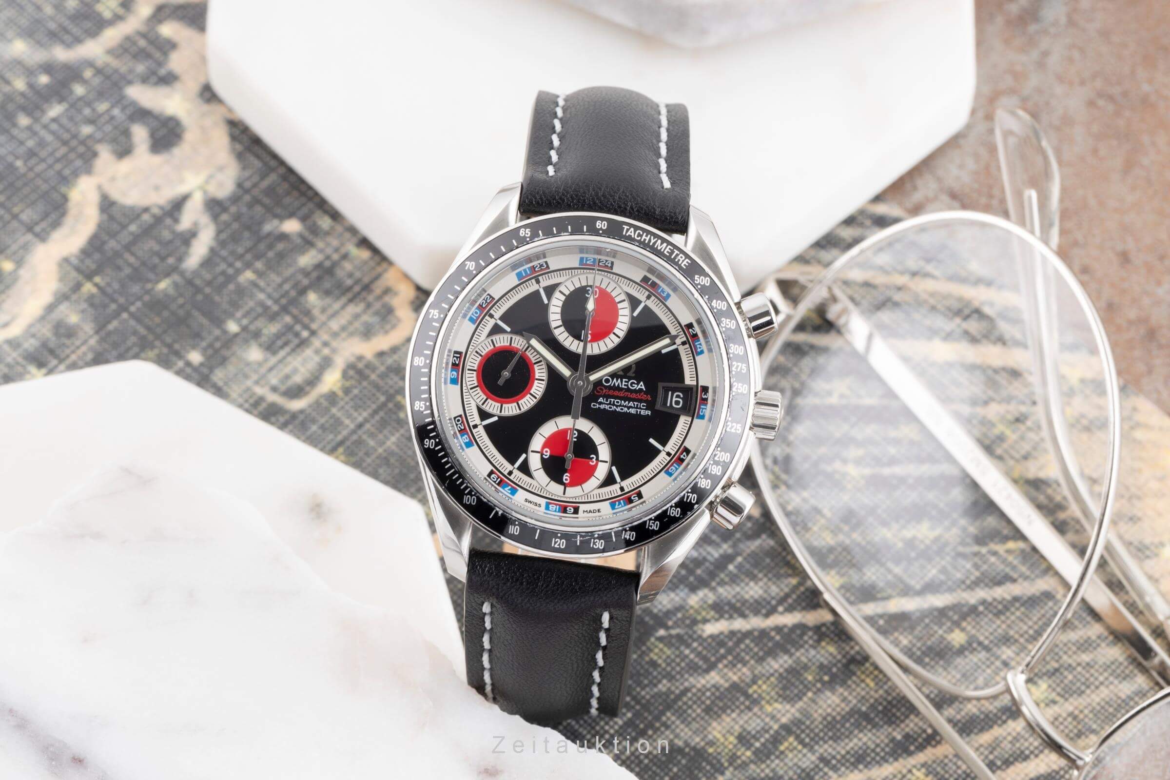 Omega Speedmaster chronograph steel automatic men's watch 3210.52.00, 178.0055  [2404880] - Image 3