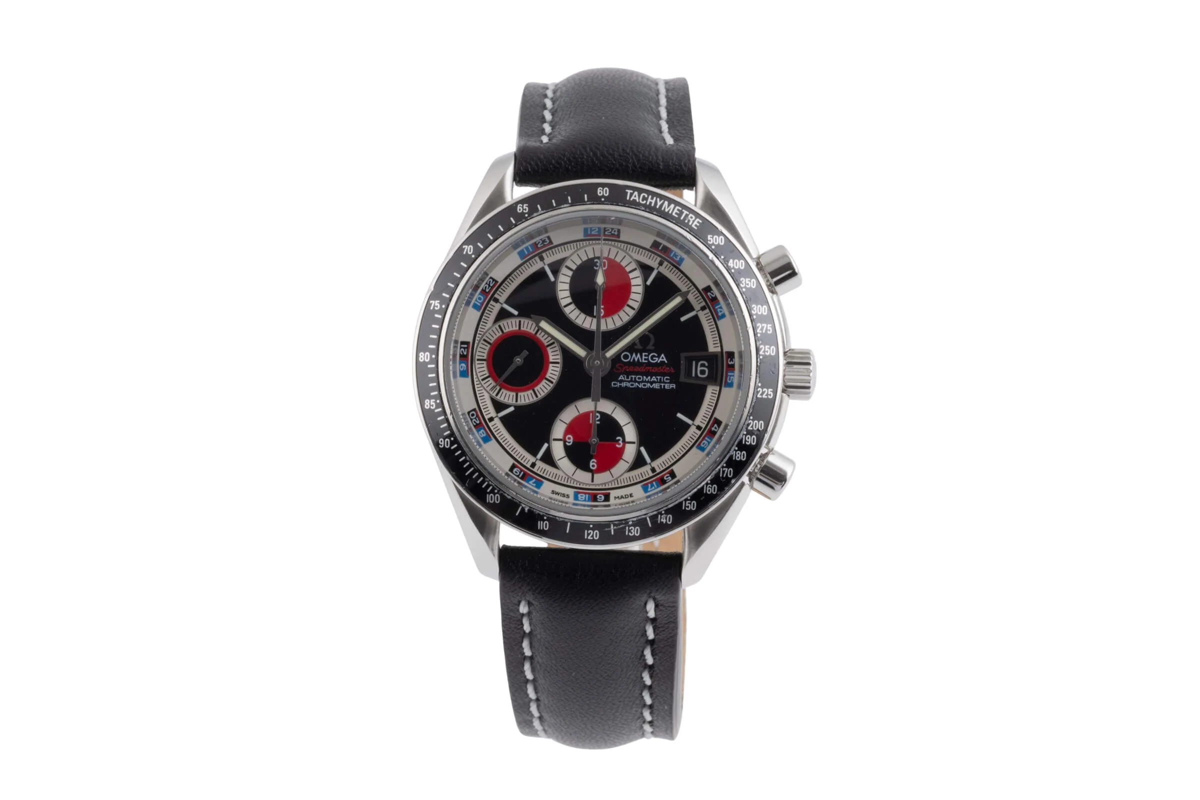Omega Speedmaster chronograph steel automatic men's watch 3210.52.00, 178.0055  [2404880] - Image 4