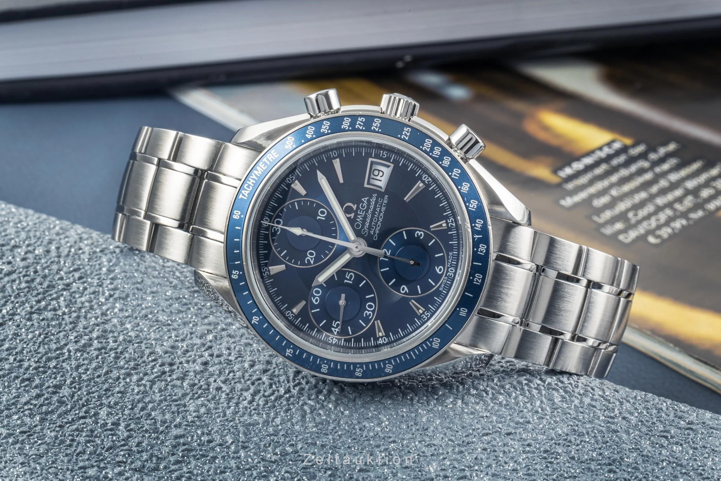 Omega Speedmaster chronograph steel automatic men's watch 3212.80.00, 178.0057 LP: 6100EUR  [2304258] - Image 2