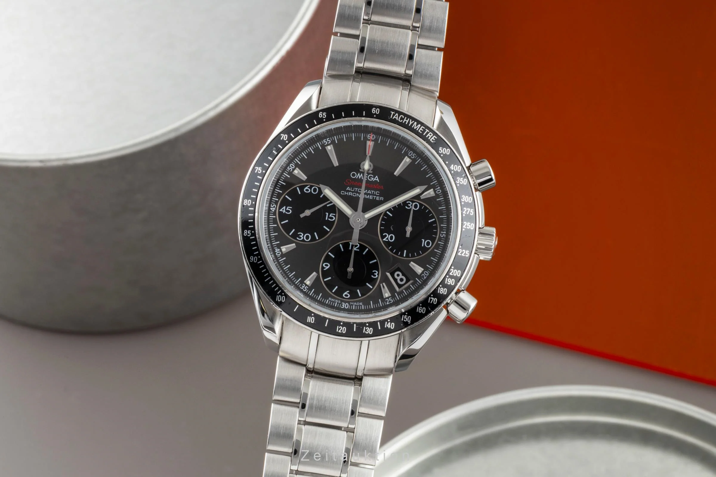 Omega Speedmaster chronograph steel automatic men's watch 323.30.40.40.06.001 LP: 6100EUR  [2507110] - Image 2