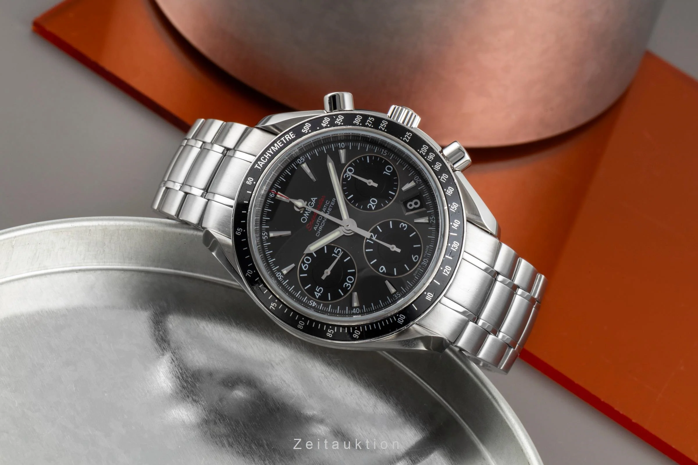 Omega Speedmaster chronograph steel automatic men's watch 323.30.40.40.06.001 LP: 6100EUR  [2507110] - Image 3