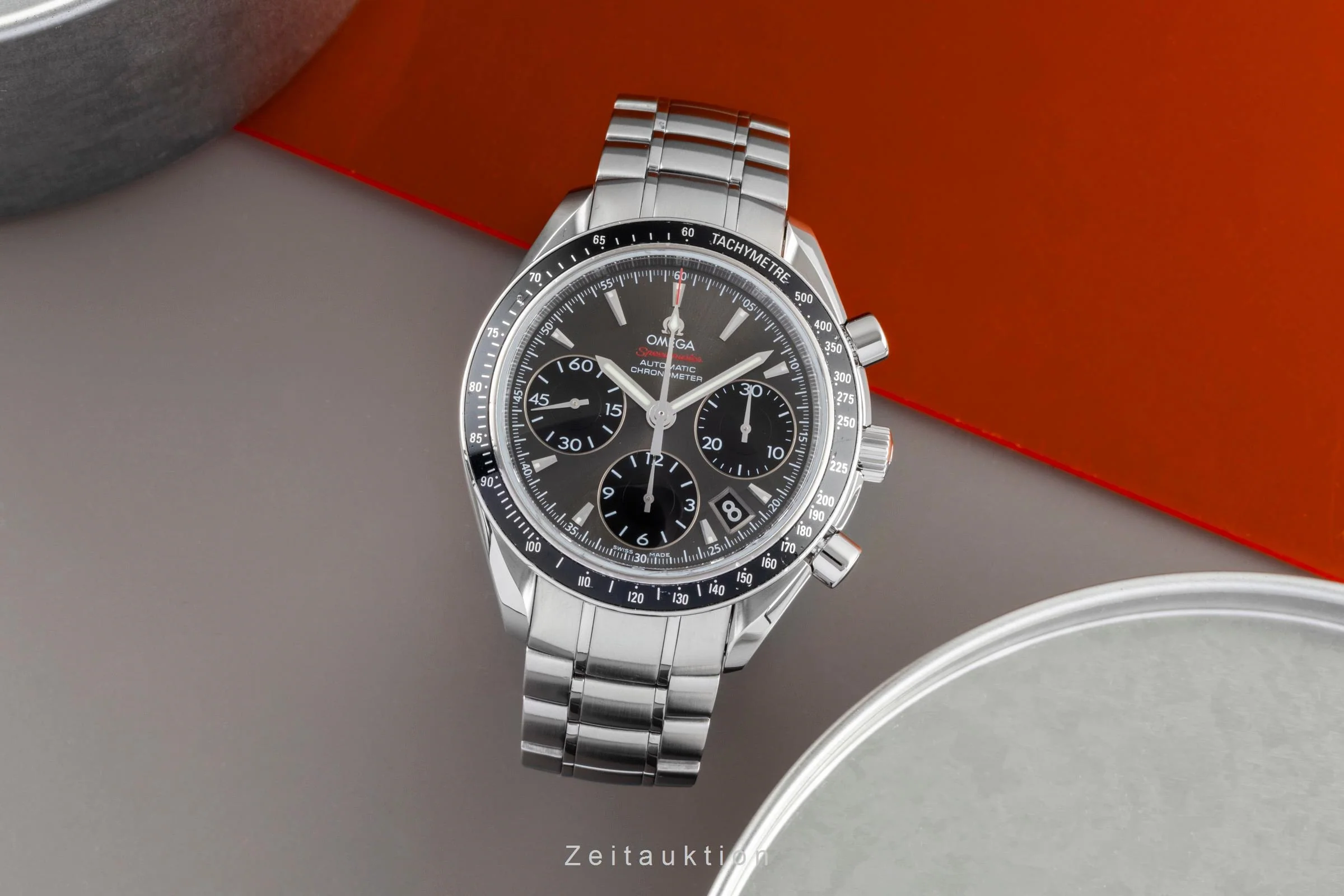 Omega Speedmaster chronograph steel automatic men's watch 323.30.40.40.06.001 LP: 6100EUR  [2507110] - Image 4