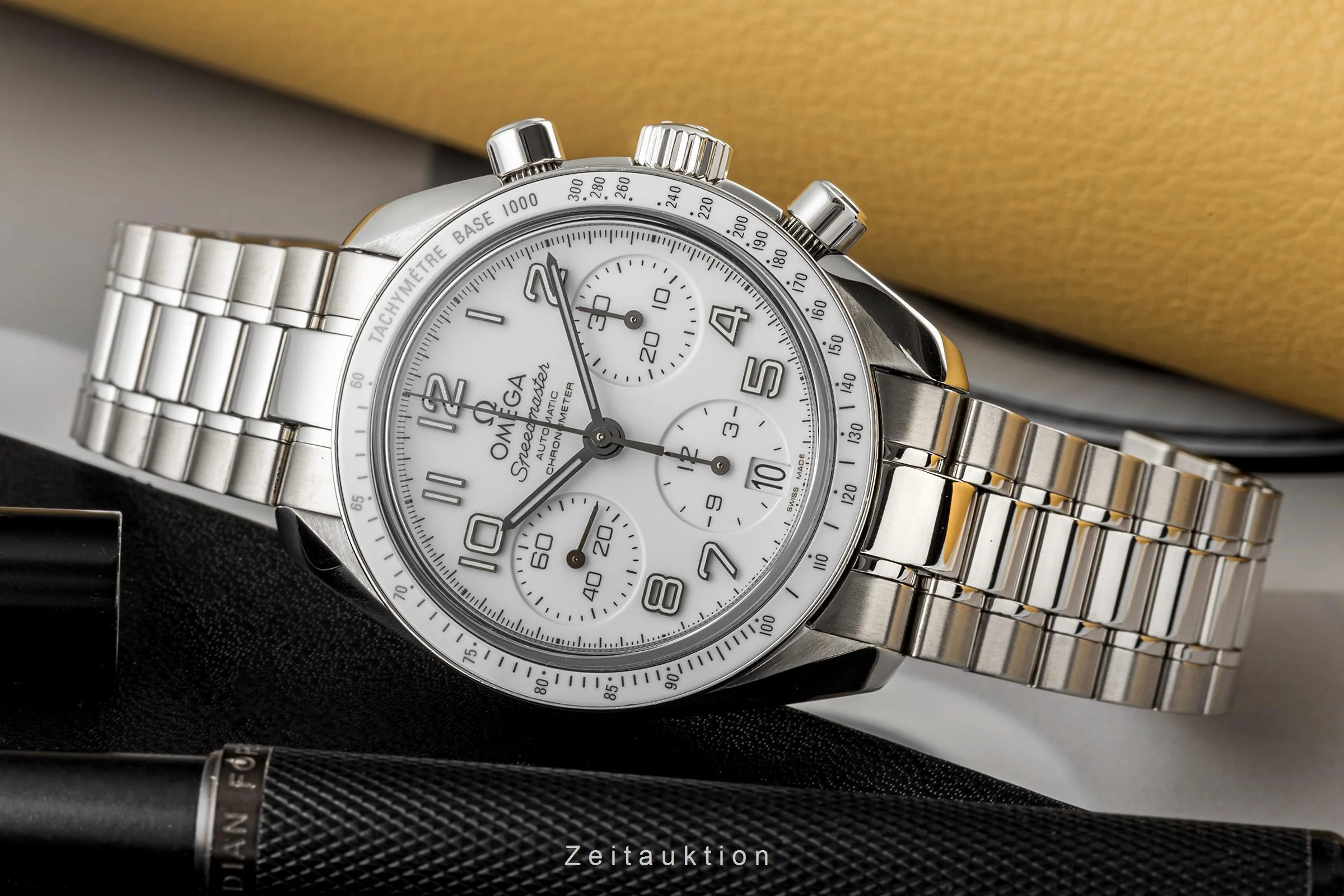 Omega Speedmaster chronograph steel automatic men's watch 324.30.38.40.04.001 LP: 7300EUR  [2304520] - Image 2
