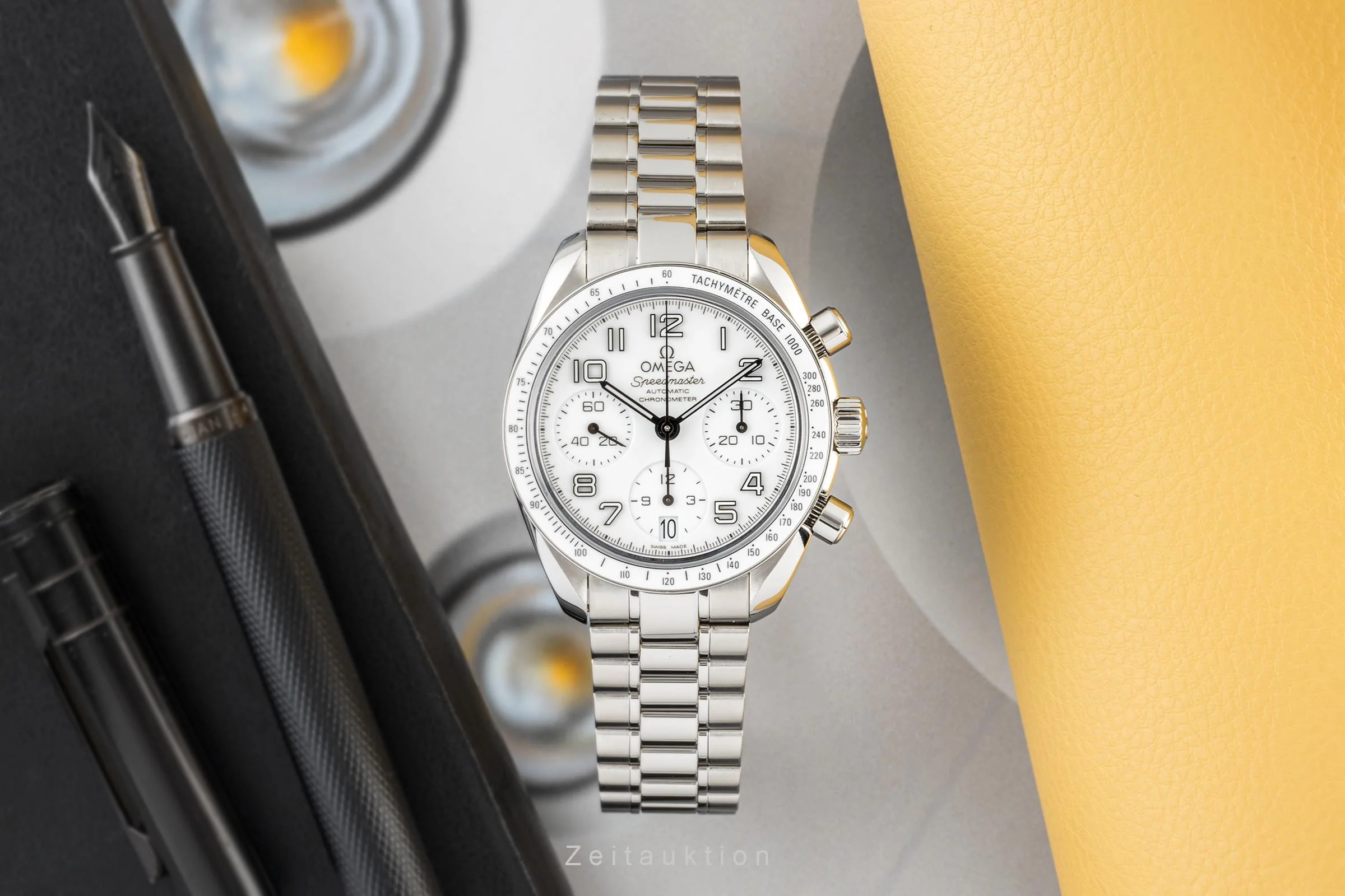 Omega Speedmaster chronograph steel automatic men's watch 324.30.38.40.04.001 LP: 7300EUR  [2304520] - Image 3