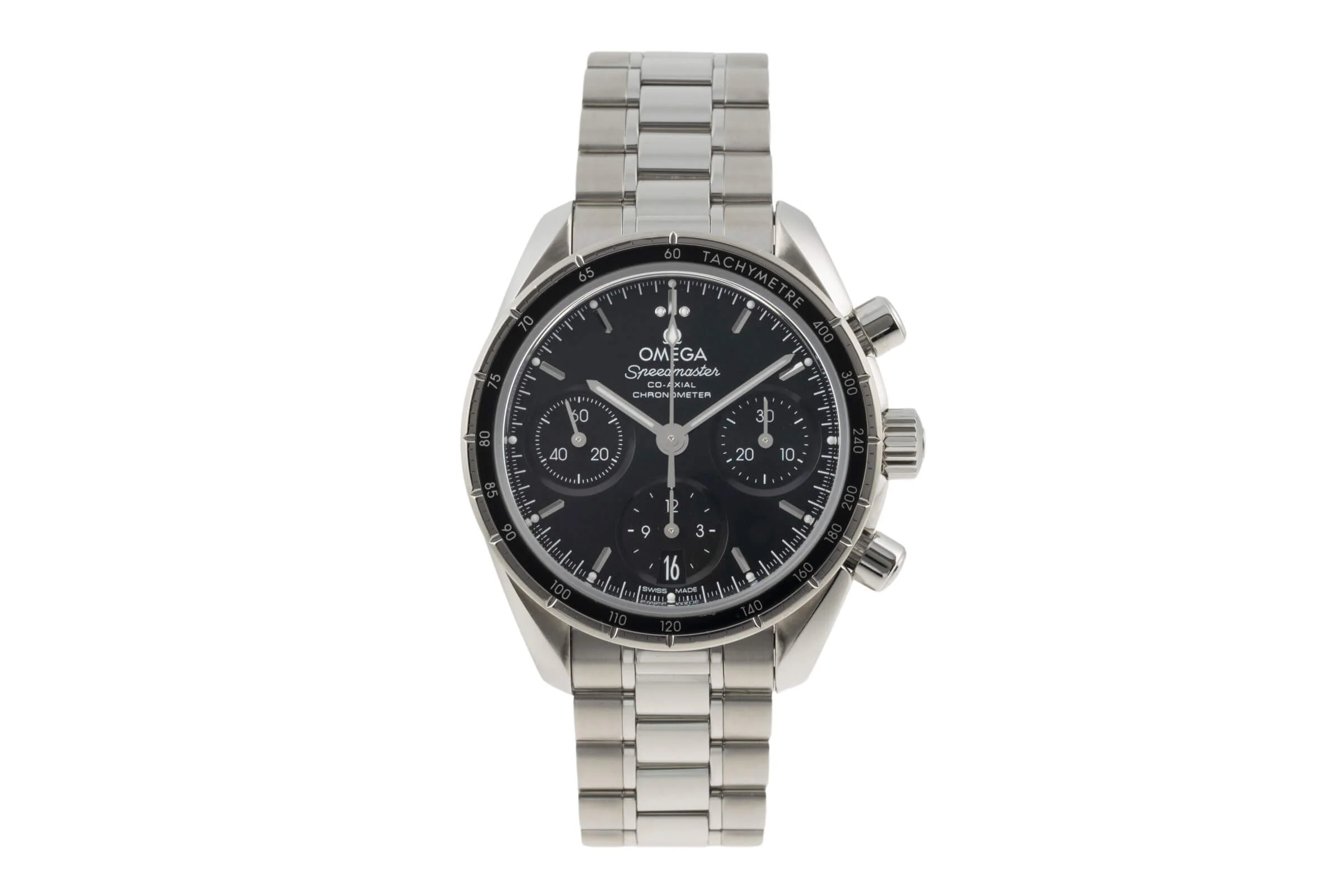 Omega Speedmaster chronograph steel automatic men's watch 324.30.38.50.01.001 LP: 6100EUR  [2401082] - Image 4