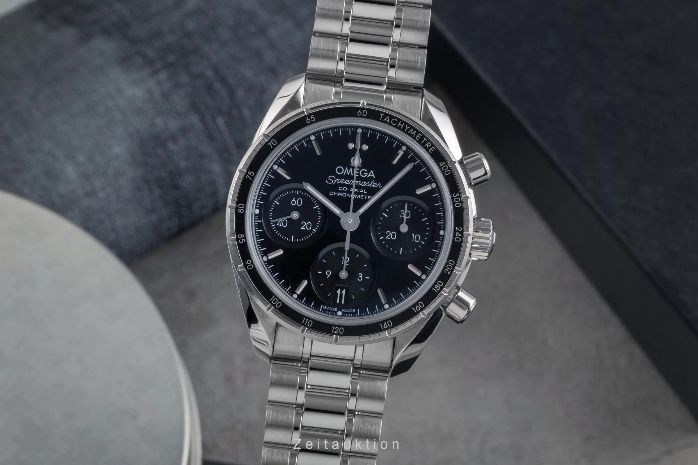 Omega Speedmaster chronograph steel automatic men's watch 324.30.38.50.01.001 LP: 6100EUR  [2503490] - Image 2