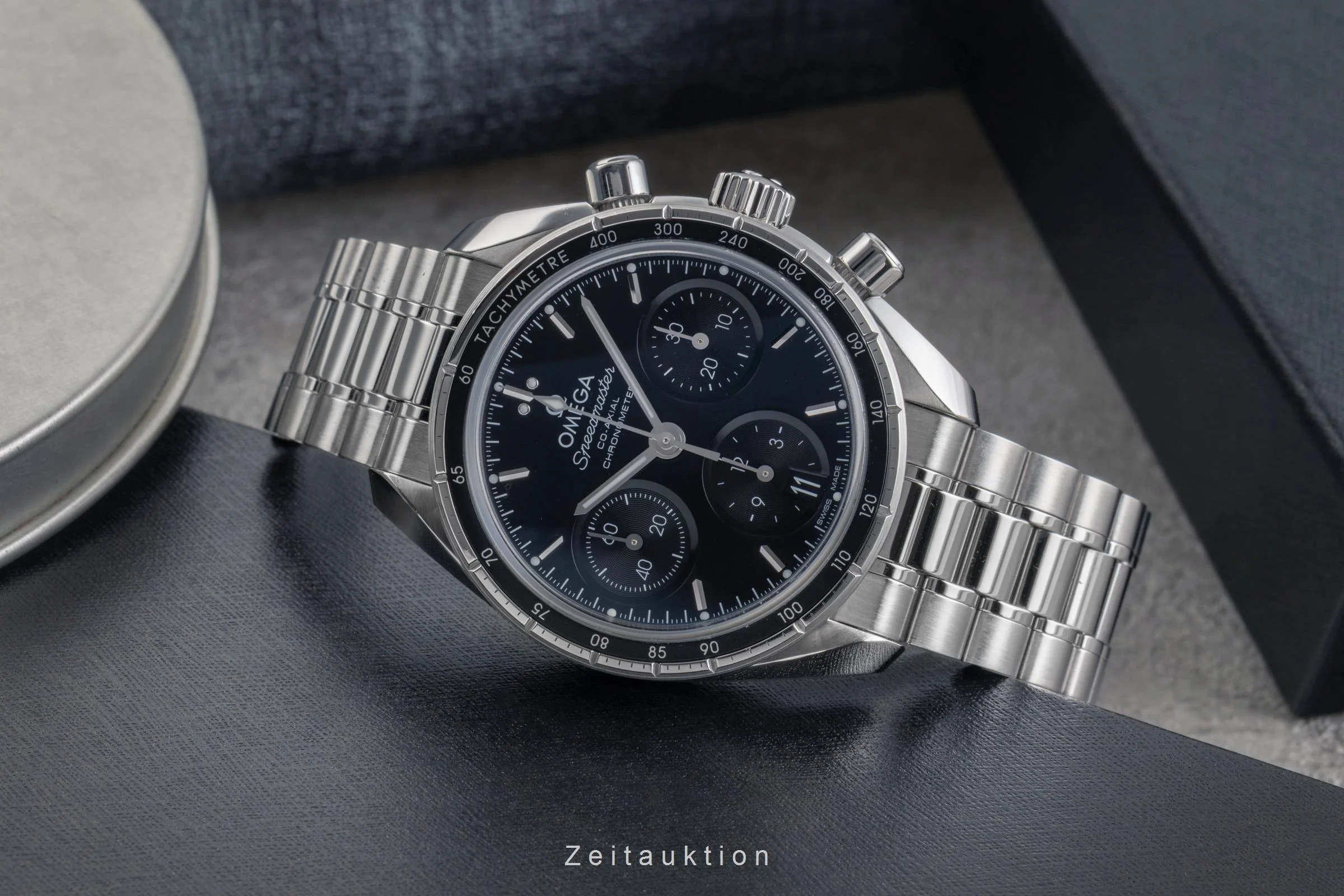 Omega Speedmaster chronograph steel automatic men's watch 324.30.38.50.01.001 LP: 6100EUR  [2503490] - Image 3