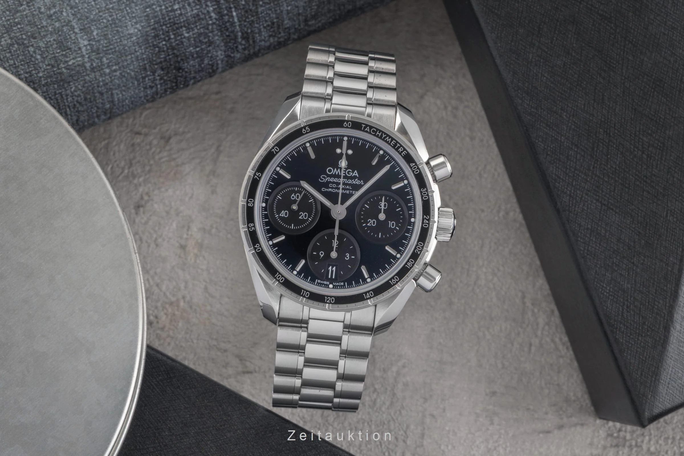 Omega Speedmaster chronograph steel automatic men's watch 324.30.38.50.01.001 LP: 6100EUR  [2503490] - Image 4